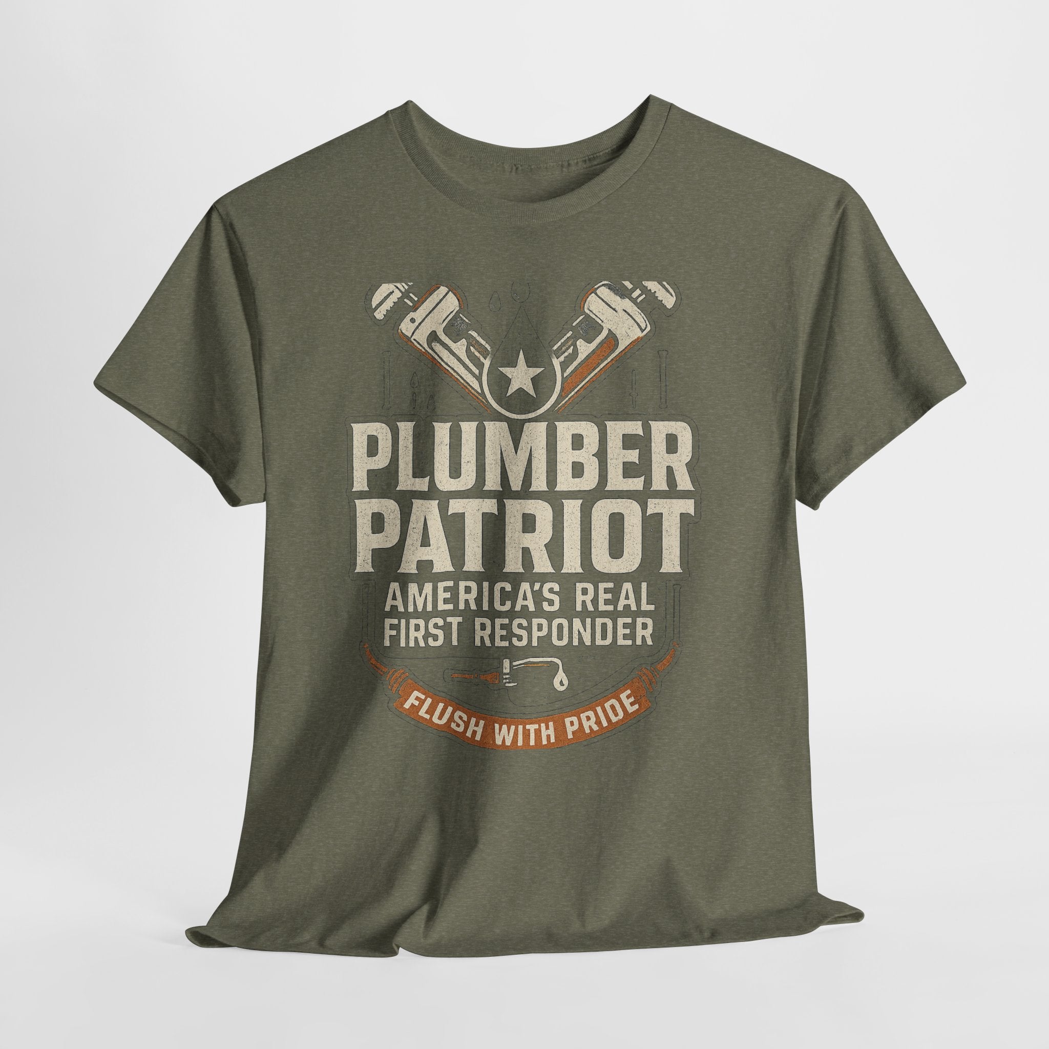Plumber Patriot's Trade Tee