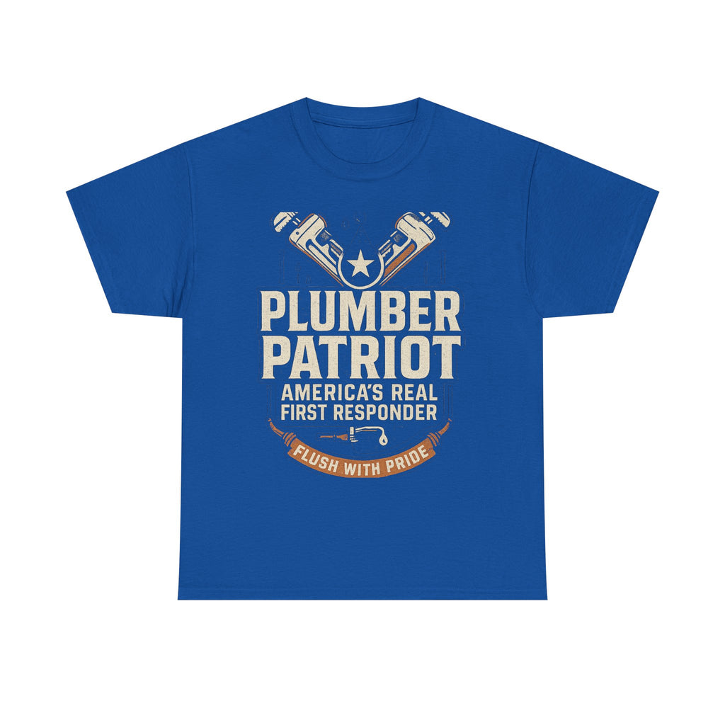 Plumber Patriot's Trade Tee