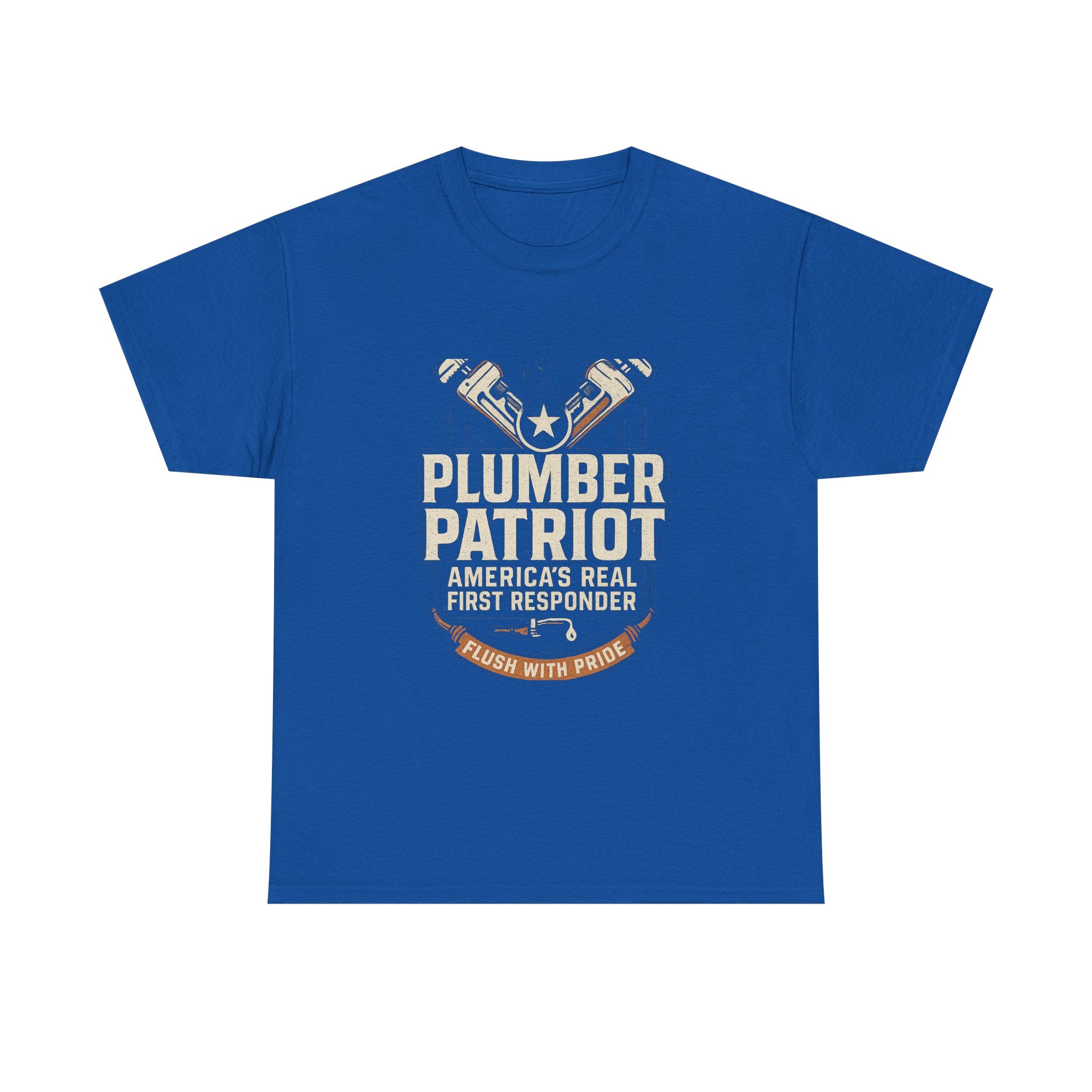 Plumber Patriot's Trade Tee