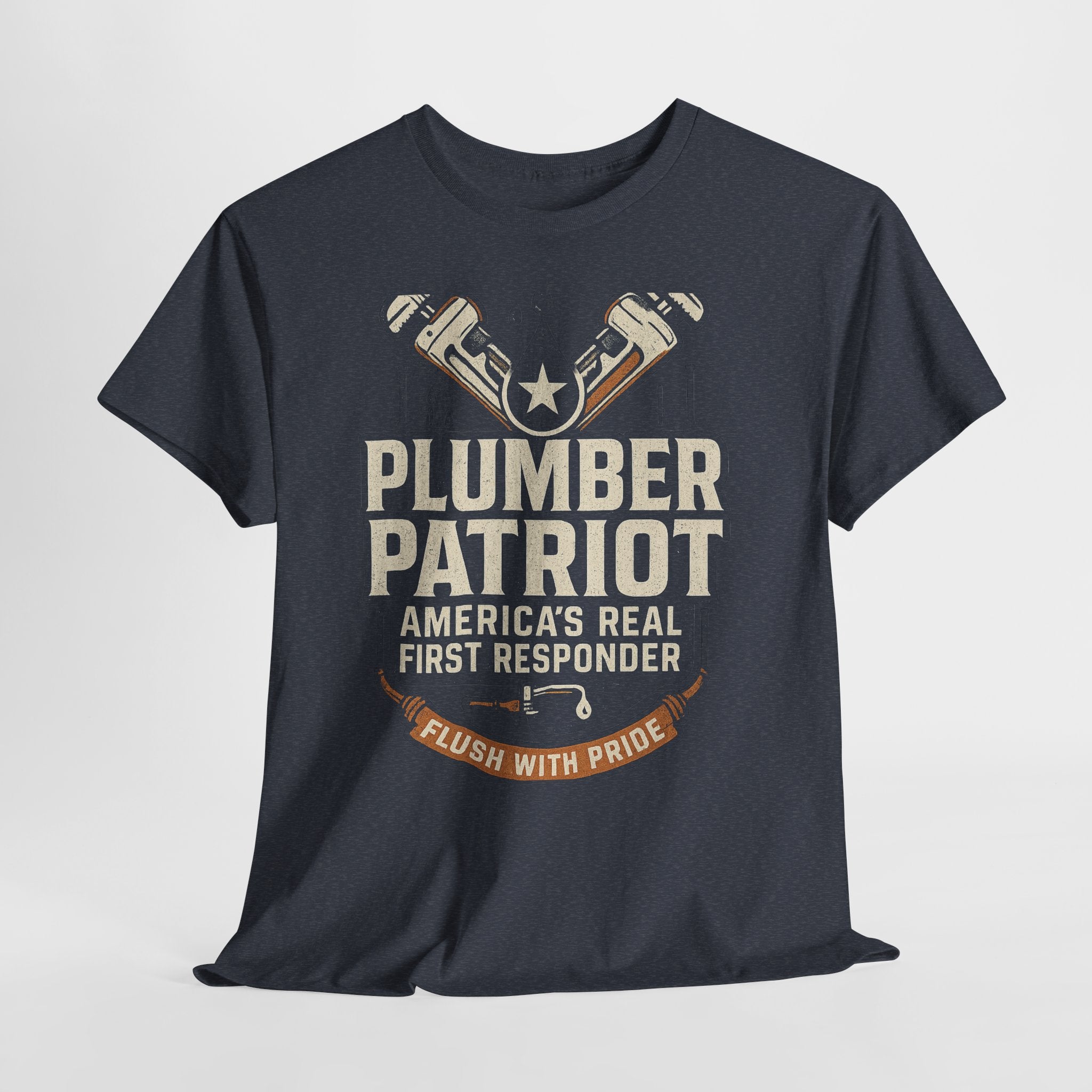 Plumber Patriot's Trade Tee