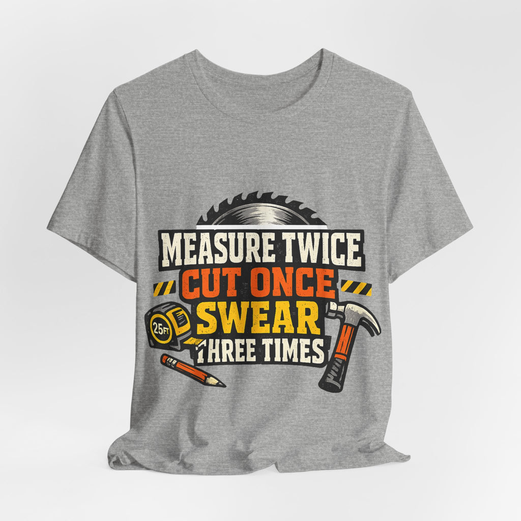 Measure Swear Repeat Construction Hoodie