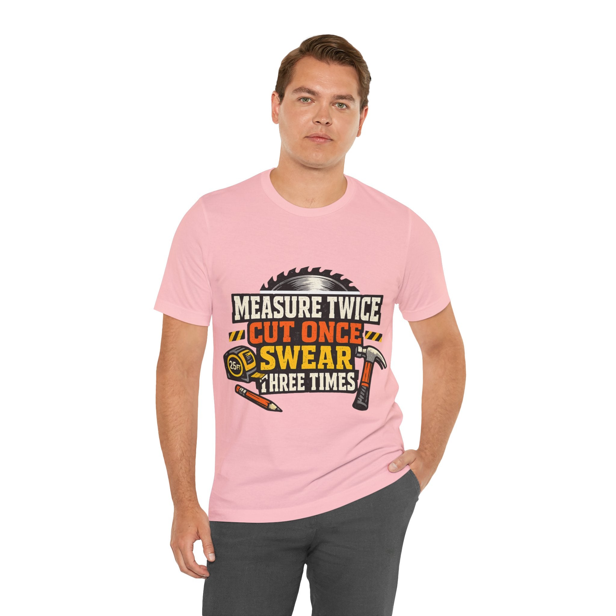 Measure Swear Repeat Construction Hoodie
