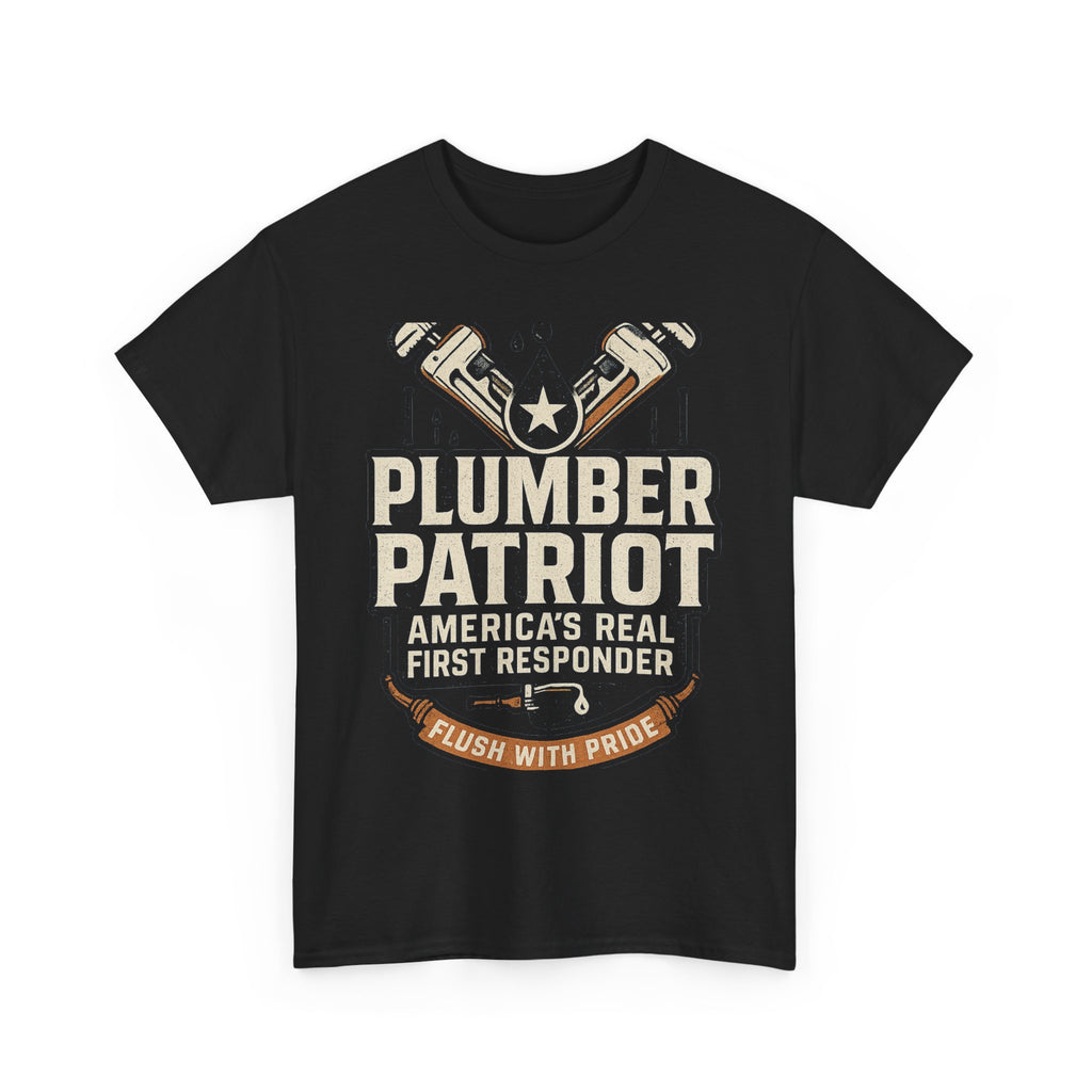 Plumber Patriot's Trade Tee