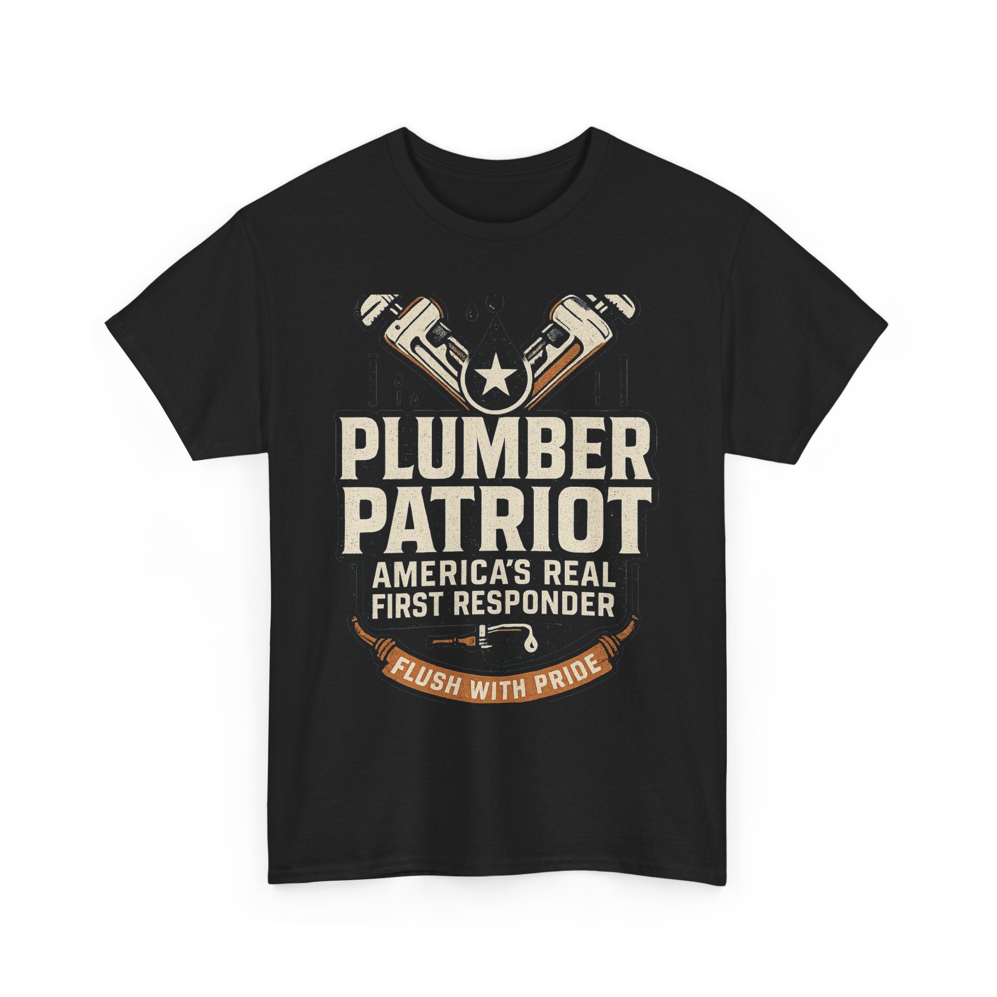 Plumber Patriot's Trade Tee