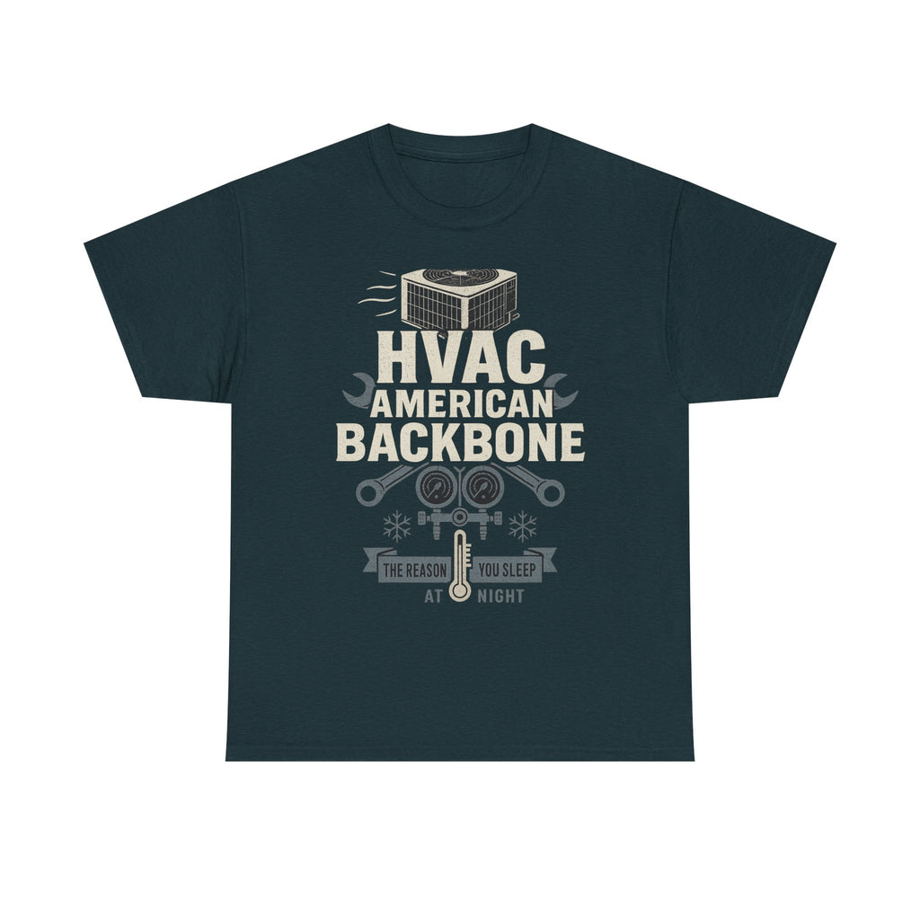 HVAC American Backbone Tee