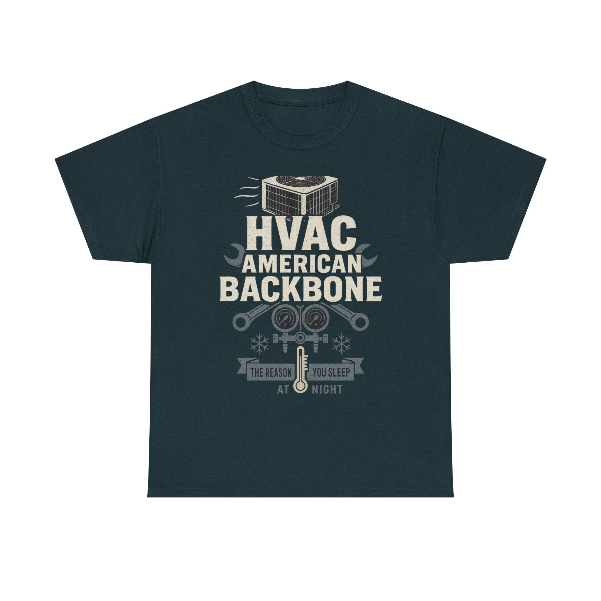 HVAC American Backbone Tee