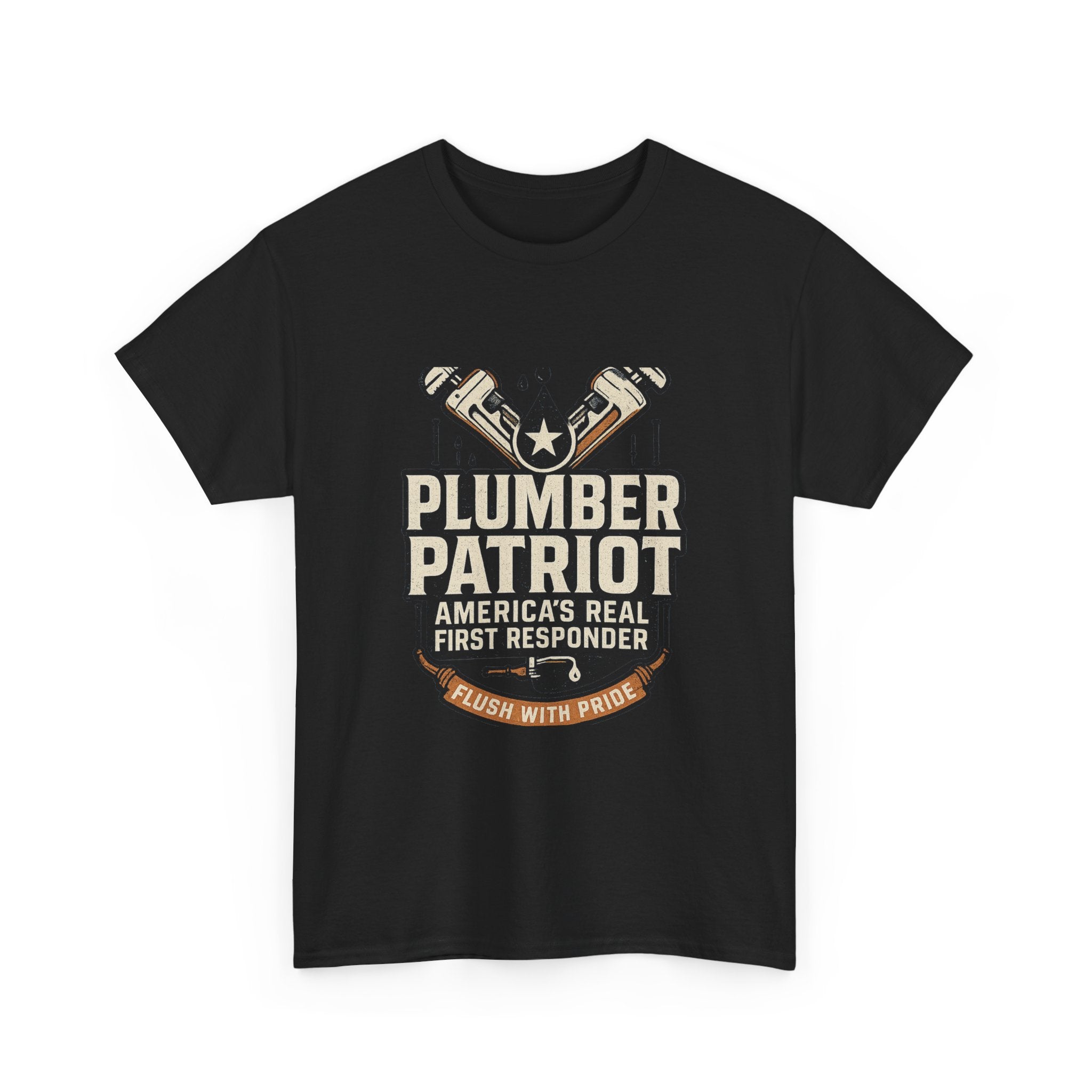 Plumber Patriot's Trade Tee