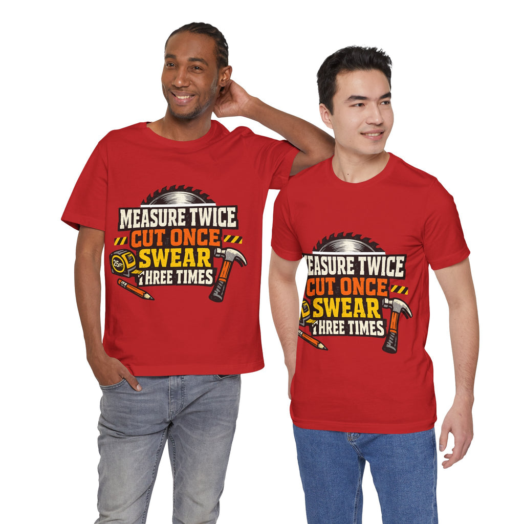 Measure Swear Repeat Construction Hoodie