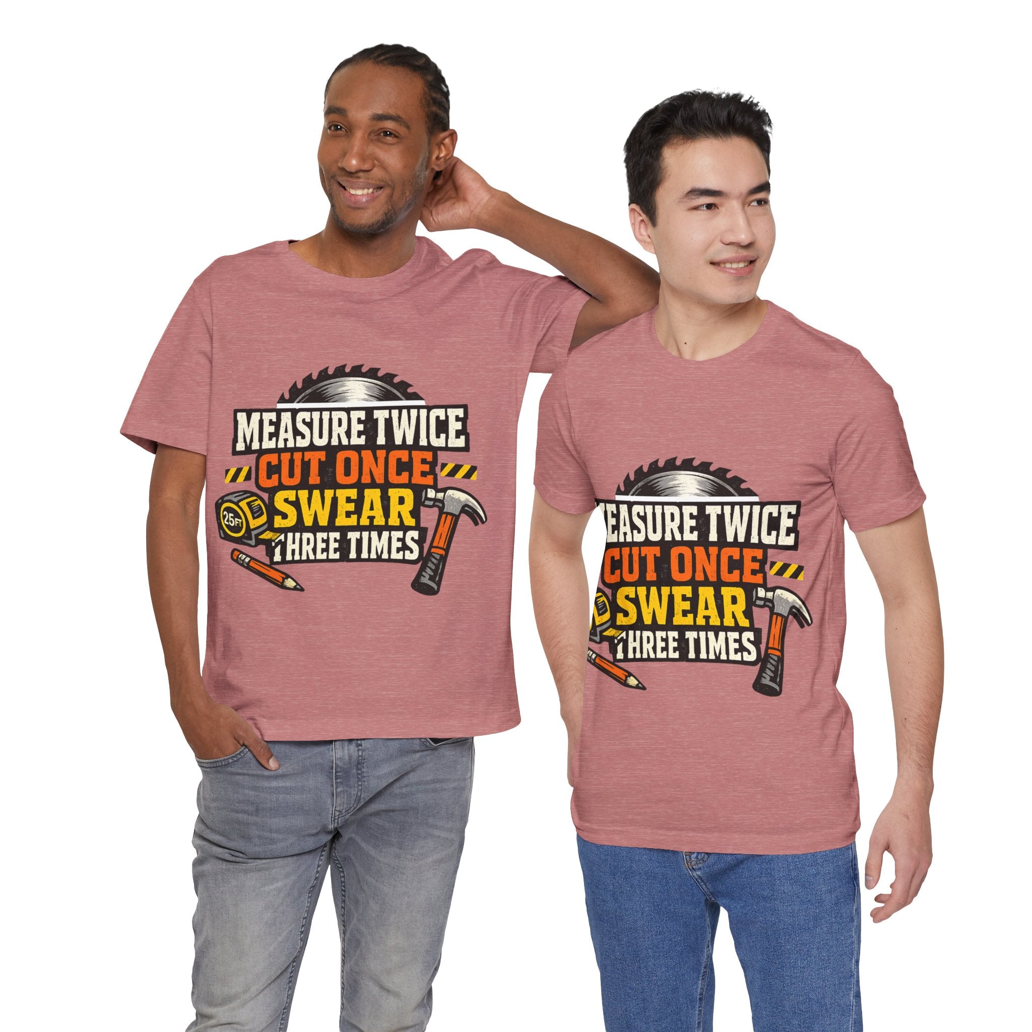 Measure Swear Repeat Construction Hoodie