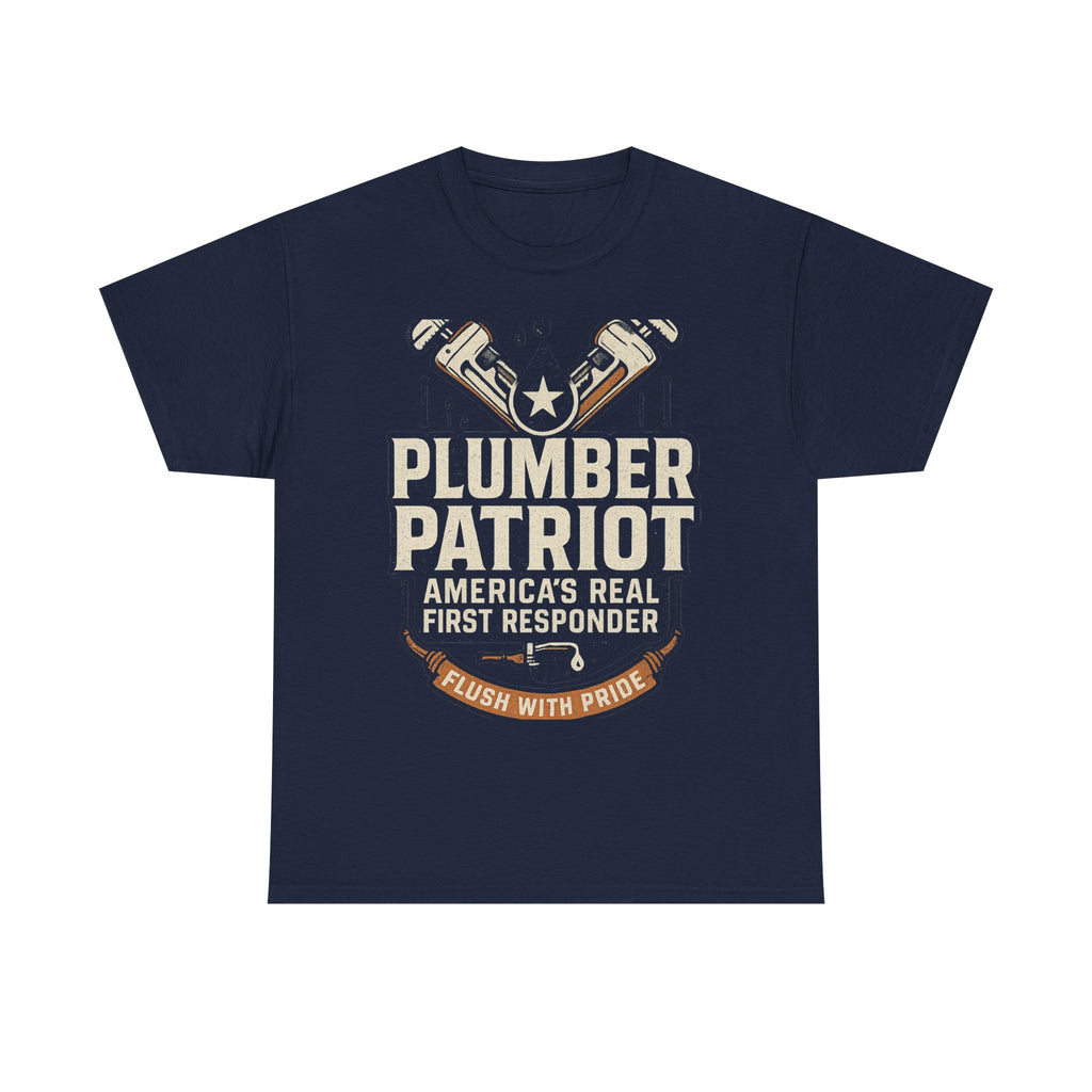 Plumber Patriot's Trade Tee