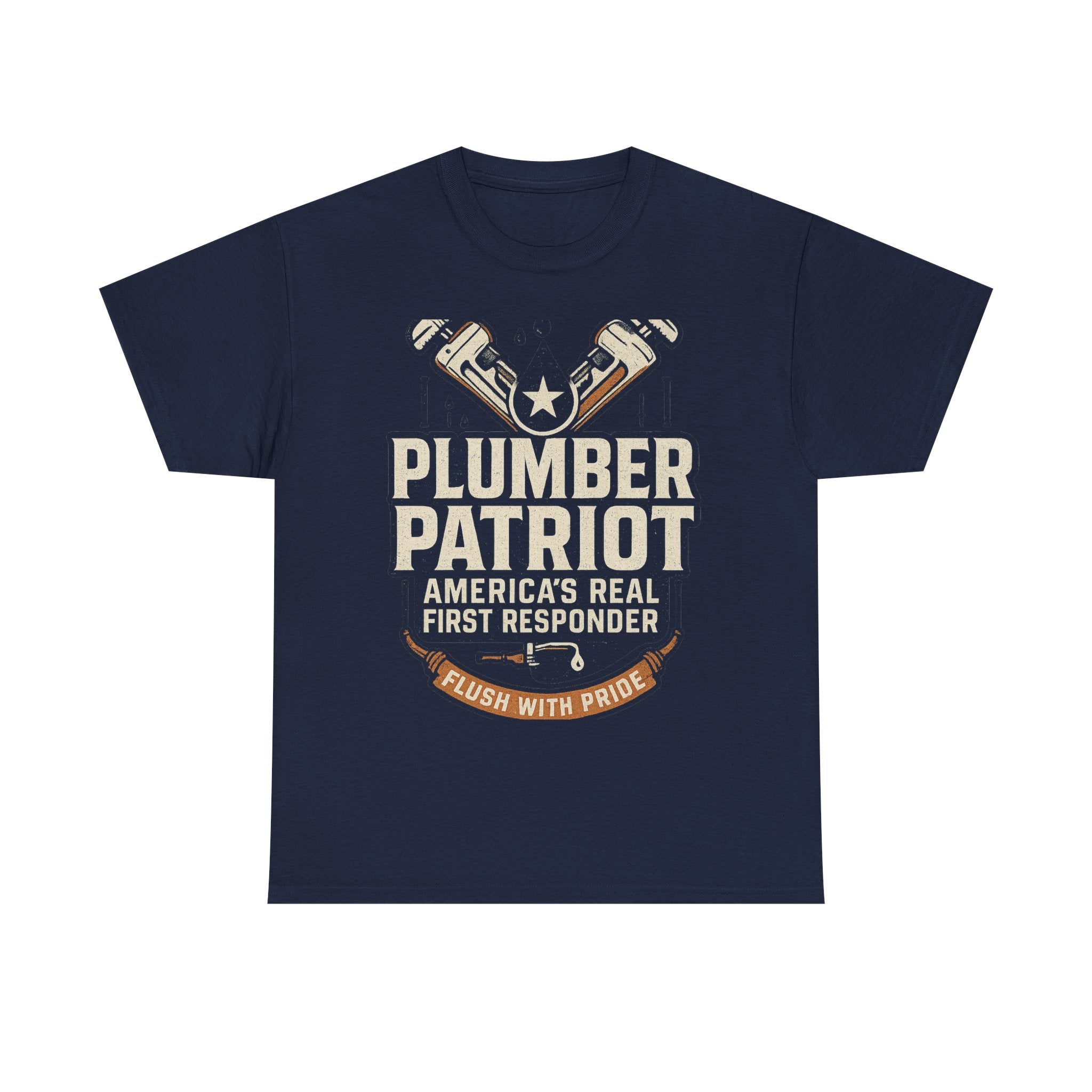 Plumber Patriot's Trade Tee