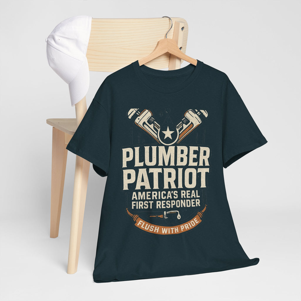 Plumber Patriot's Trade Tee