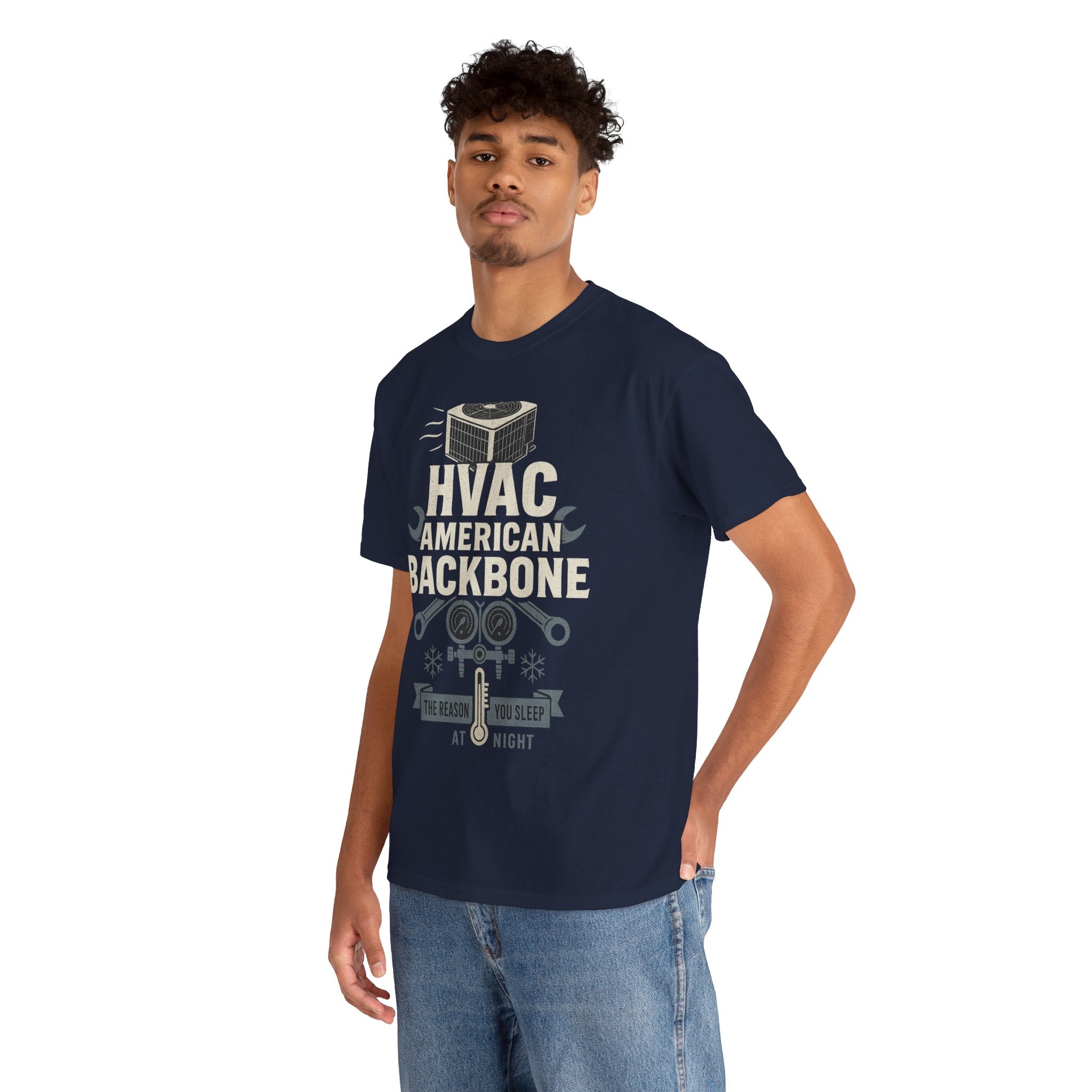 HVAC American Backbone Tee