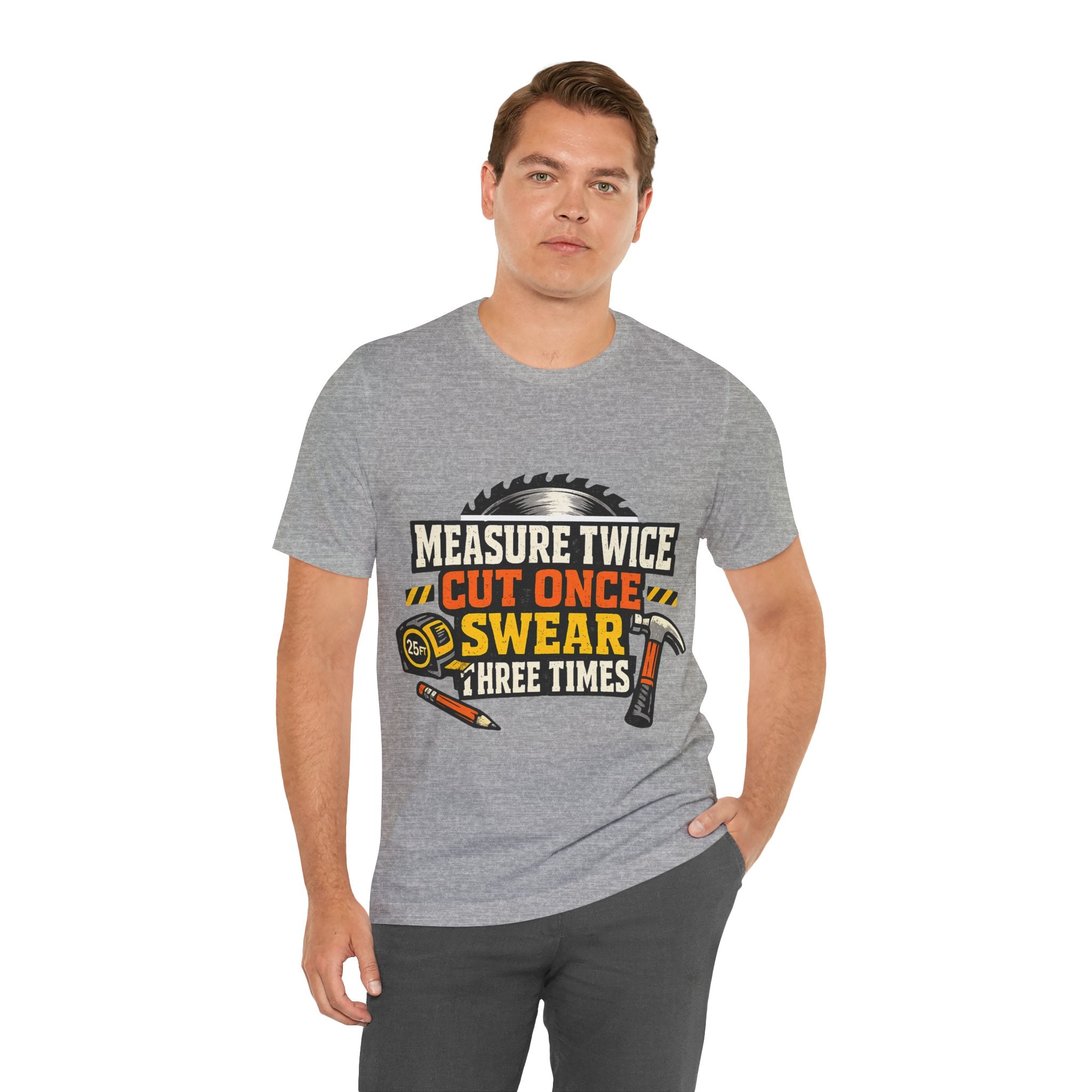 Measure Swear Repeat Construction Hoodie