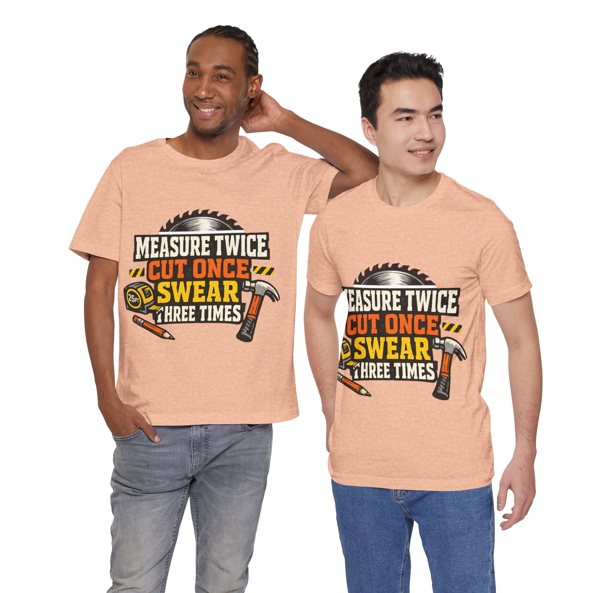 Measure Swear Repeat Construction Hoodie
