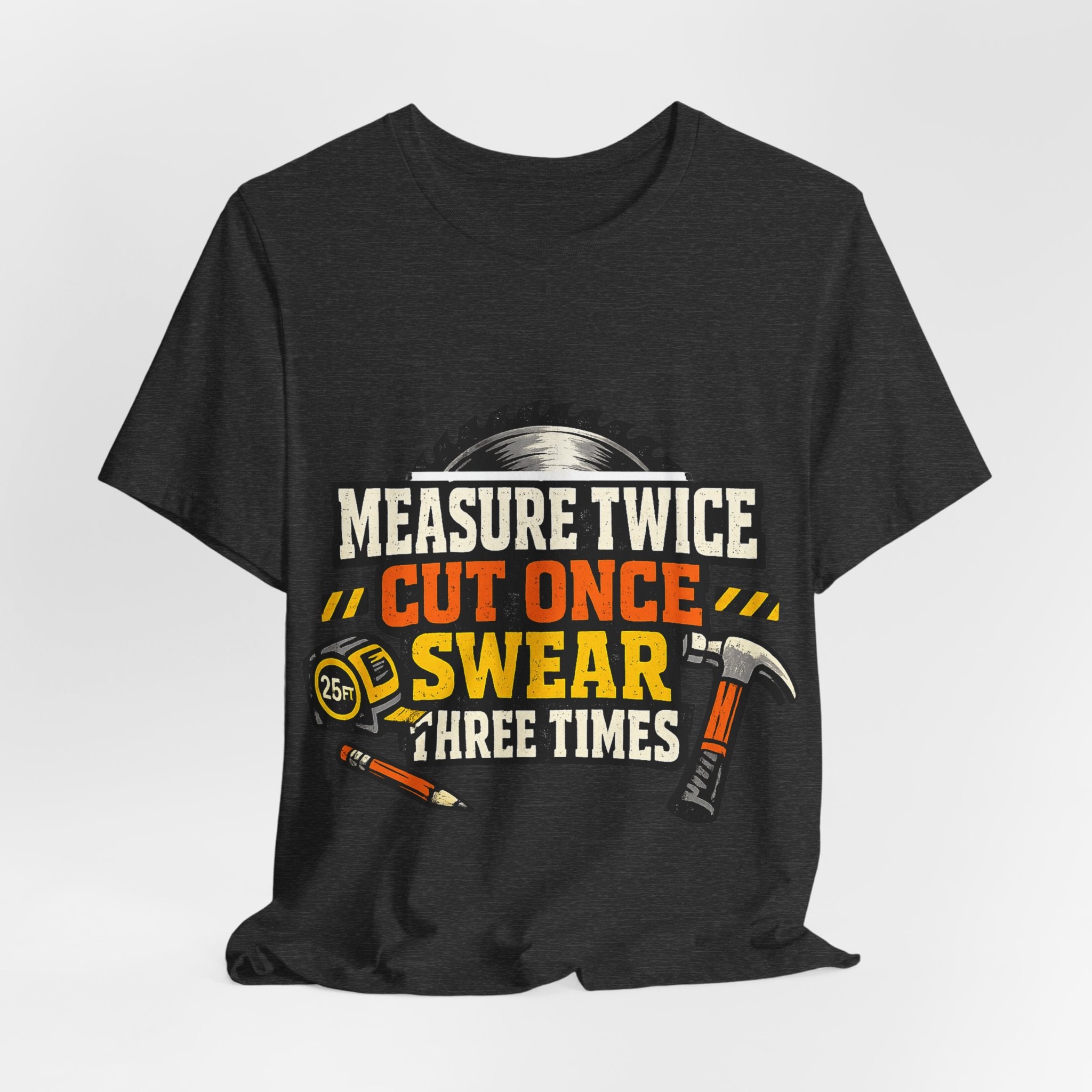 Measure Swear Repeat Construction Hoodie