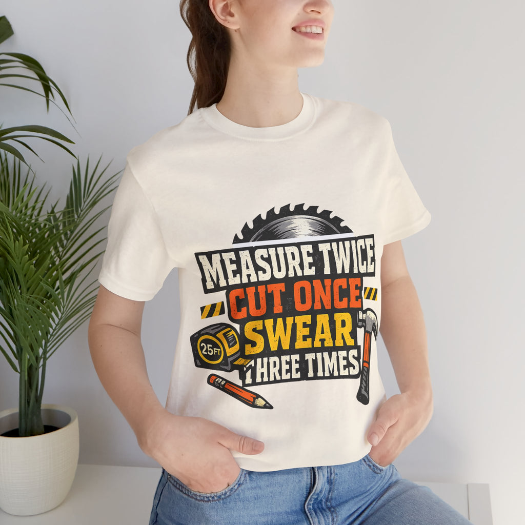 Measure Swear Repeat Construction Hoodie