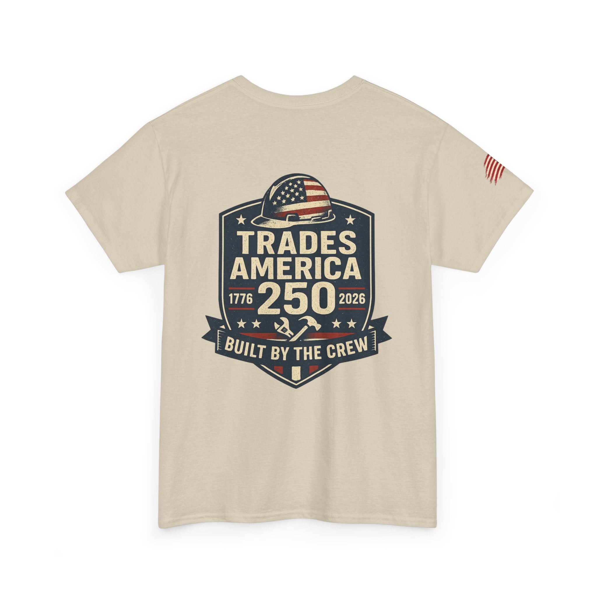 Trades America 250 - Built By The Crew Front/Back