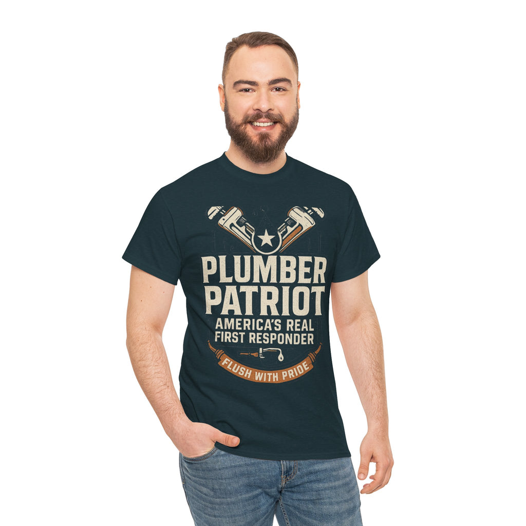 Plumber Patriot's Trade Tee