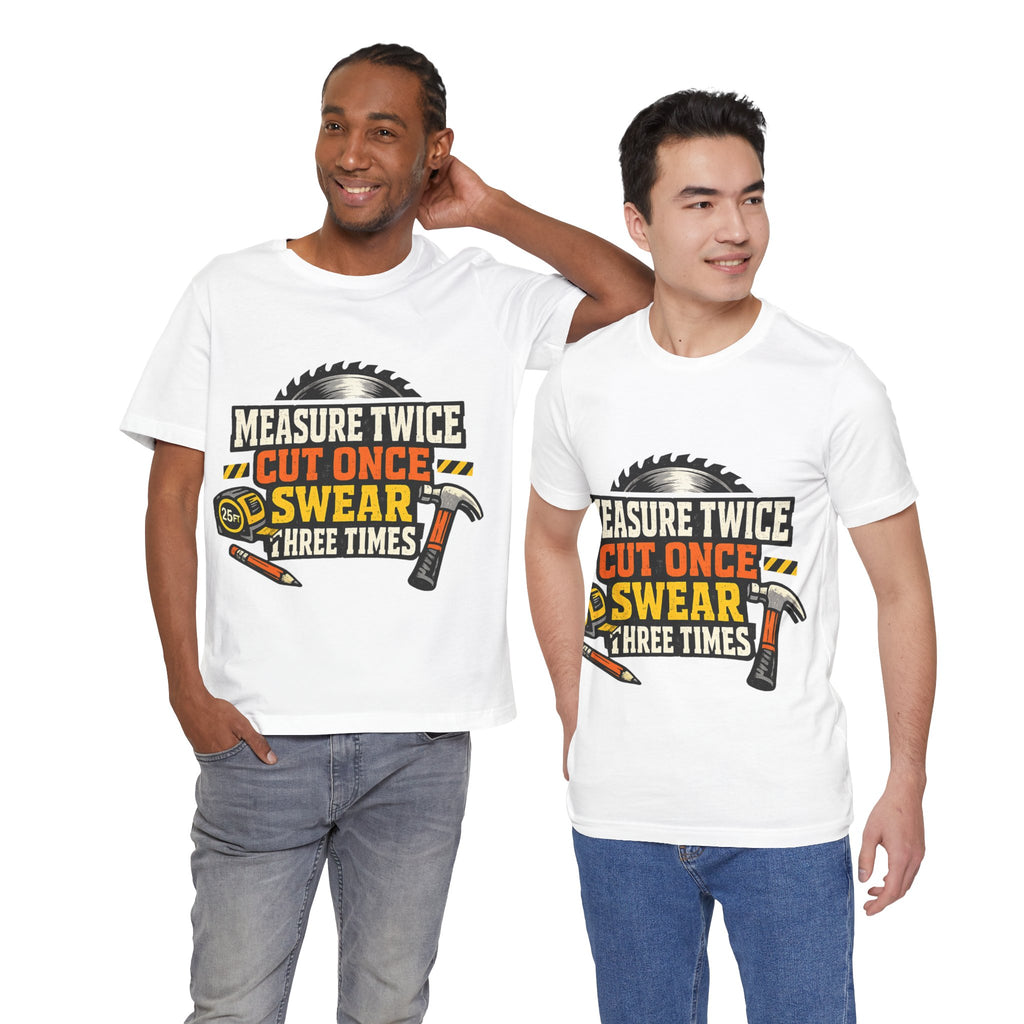 Measure Swear Repeat Construction Hoodie
