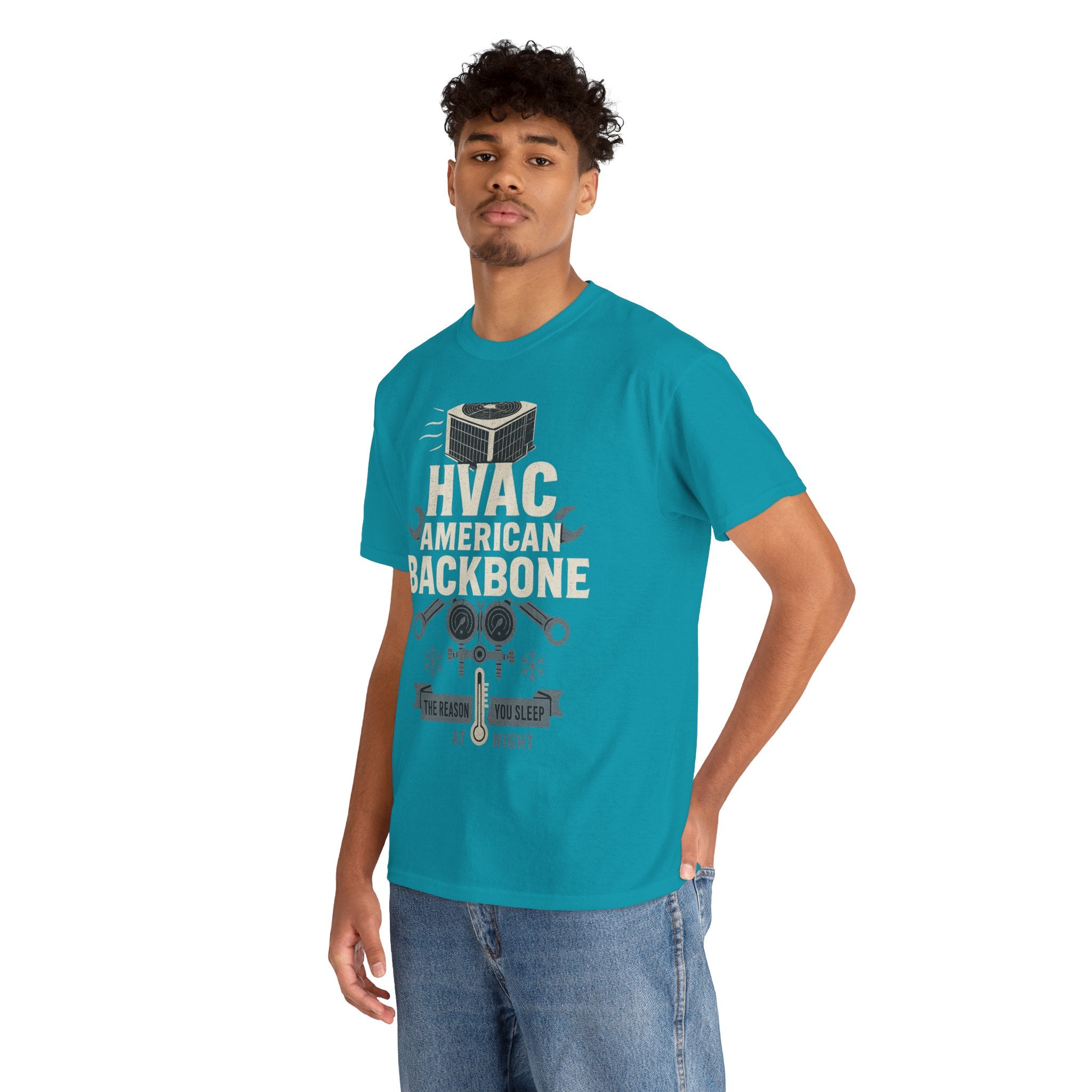 HVAC American Backbone Tee