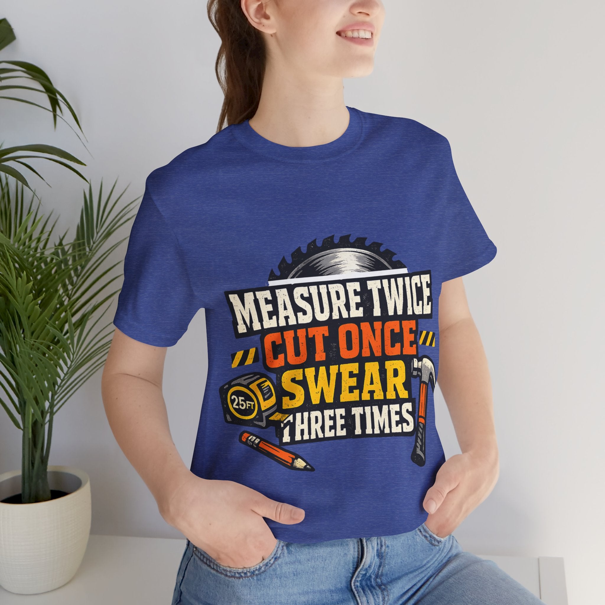 Measure Swear Repeat Construction Hoodie
