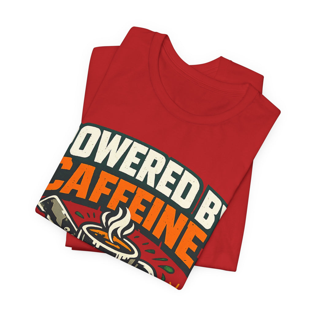 Powered by Caffeine and Grass Clippings Shirt