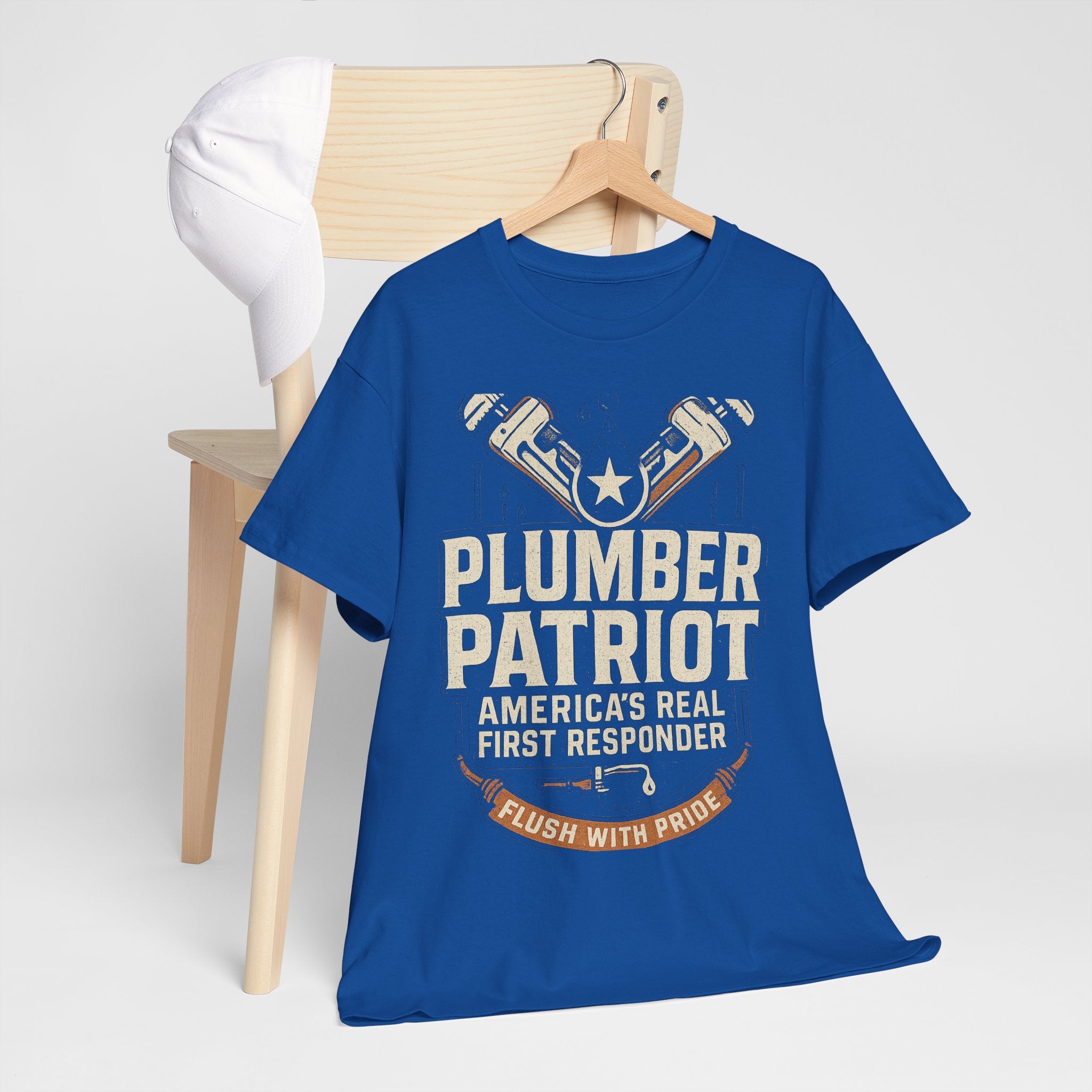 Plumber Patriot's Trade Tee