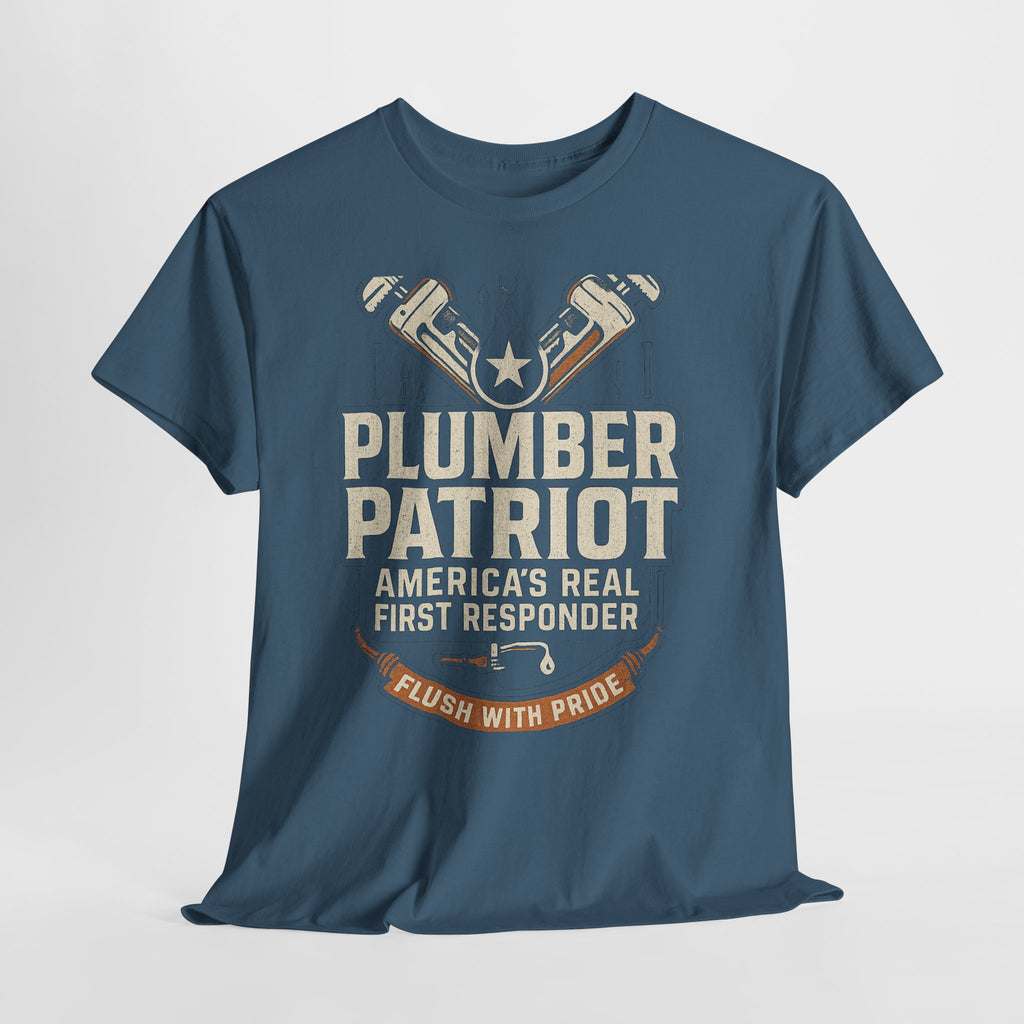 Plumber Patriot's Trade Tee