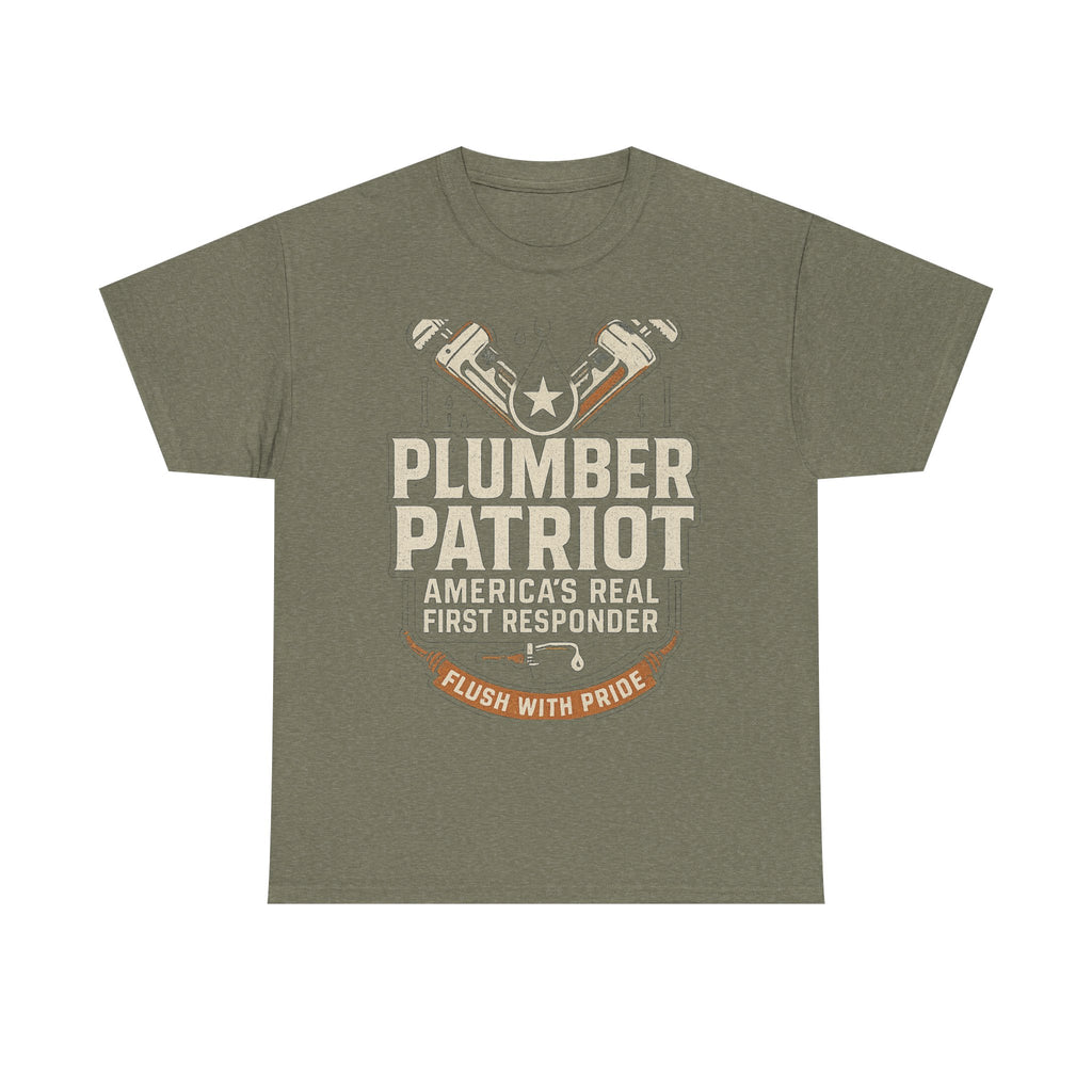 Plumber Patriot's Trade Tee