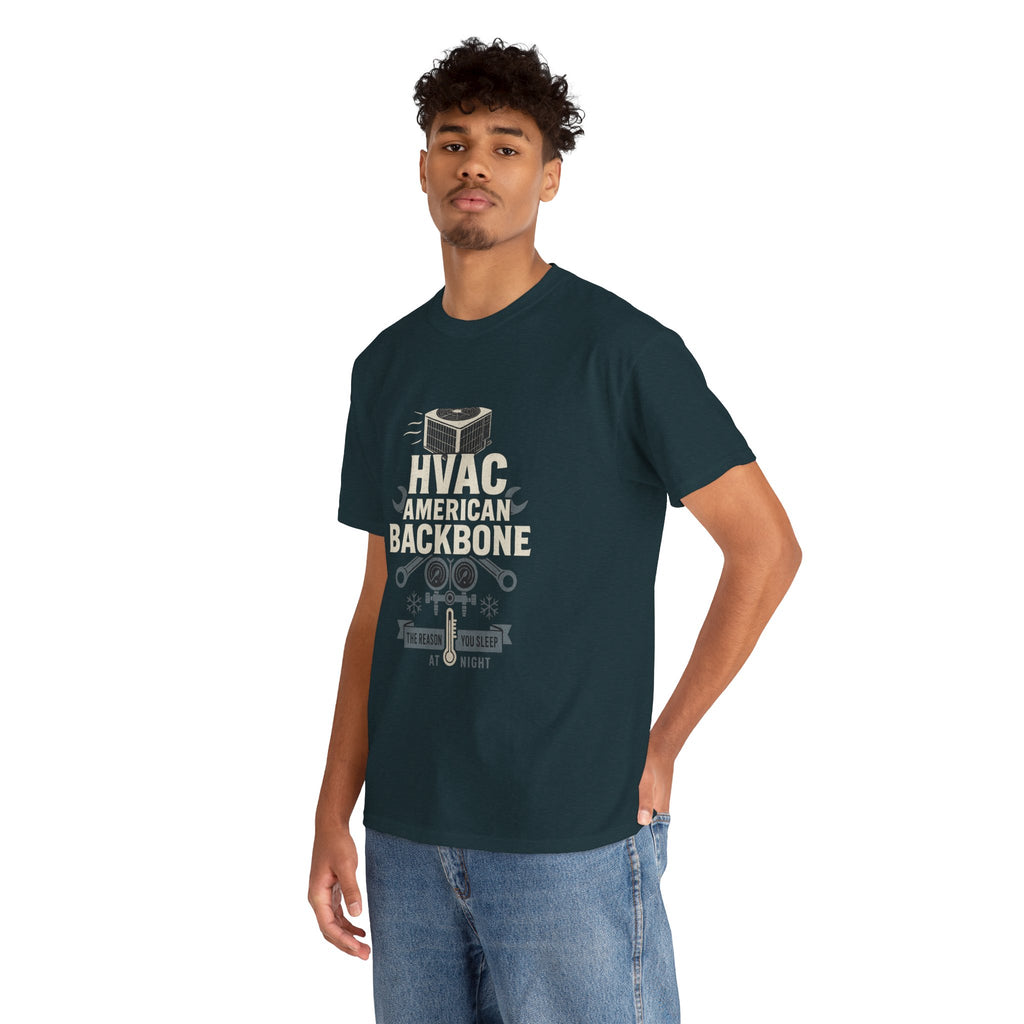 HVAC American Backbone Tee