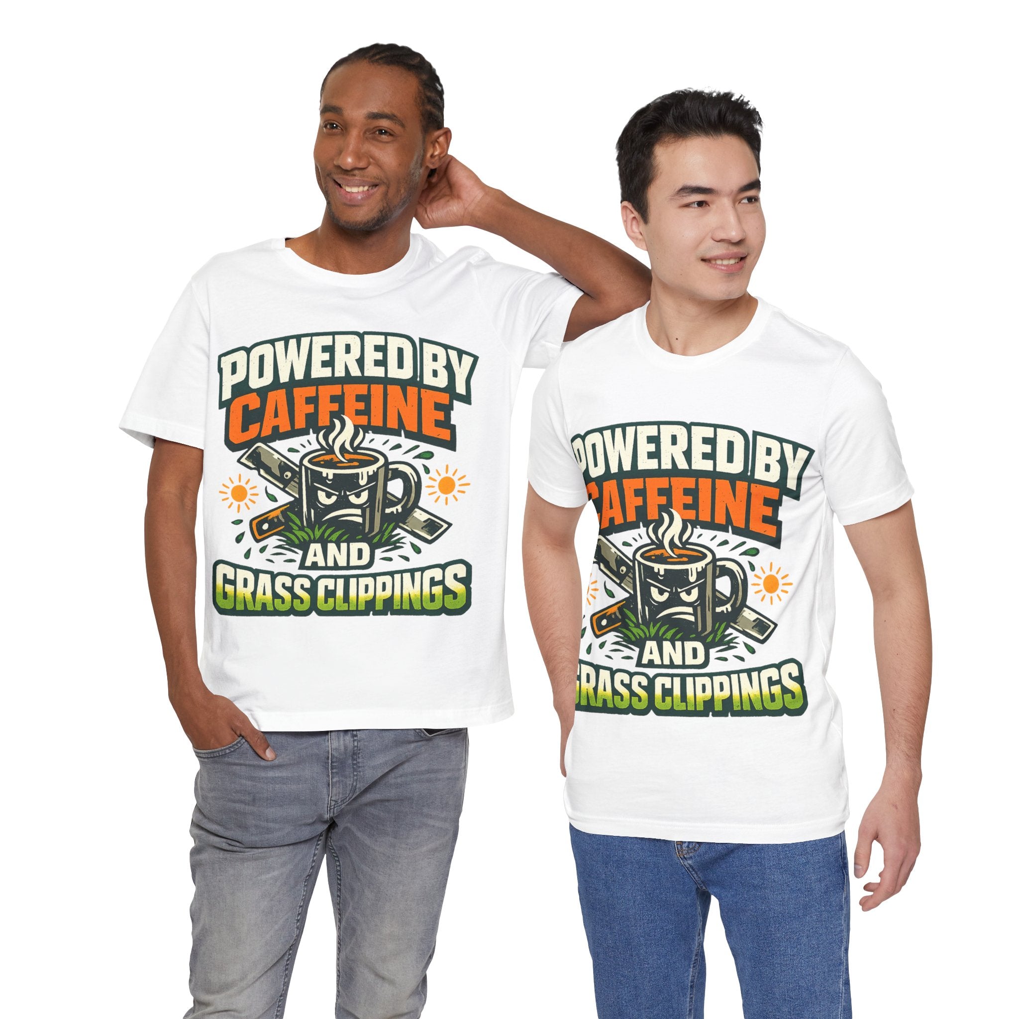 Powered by Caffeine and Grass Clippings Shirt