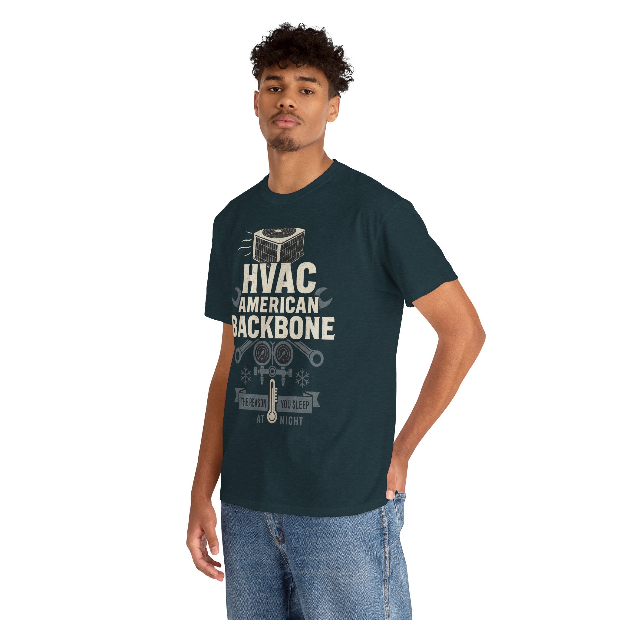 HVAC American Backbone Tee