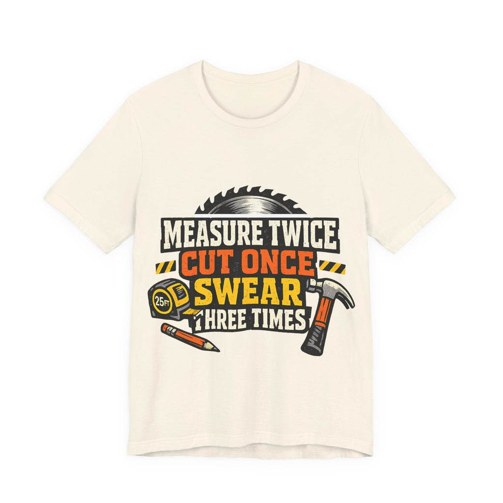 Measure Swear Repeat Construction Hoodie