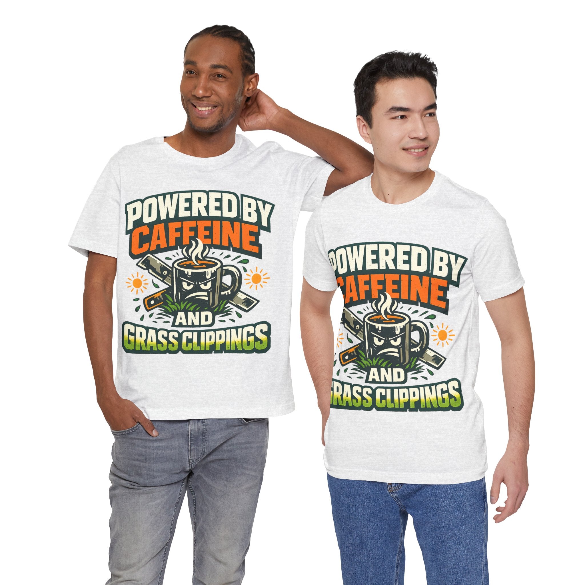 Powered by Caffeine and Grass Clippings Shirt