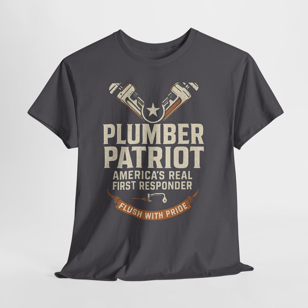 Plumber Patriot's Trade Tee