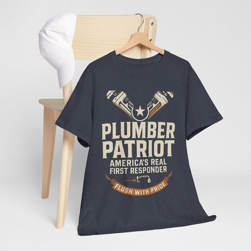 Plumber Patriot's Trade Tee