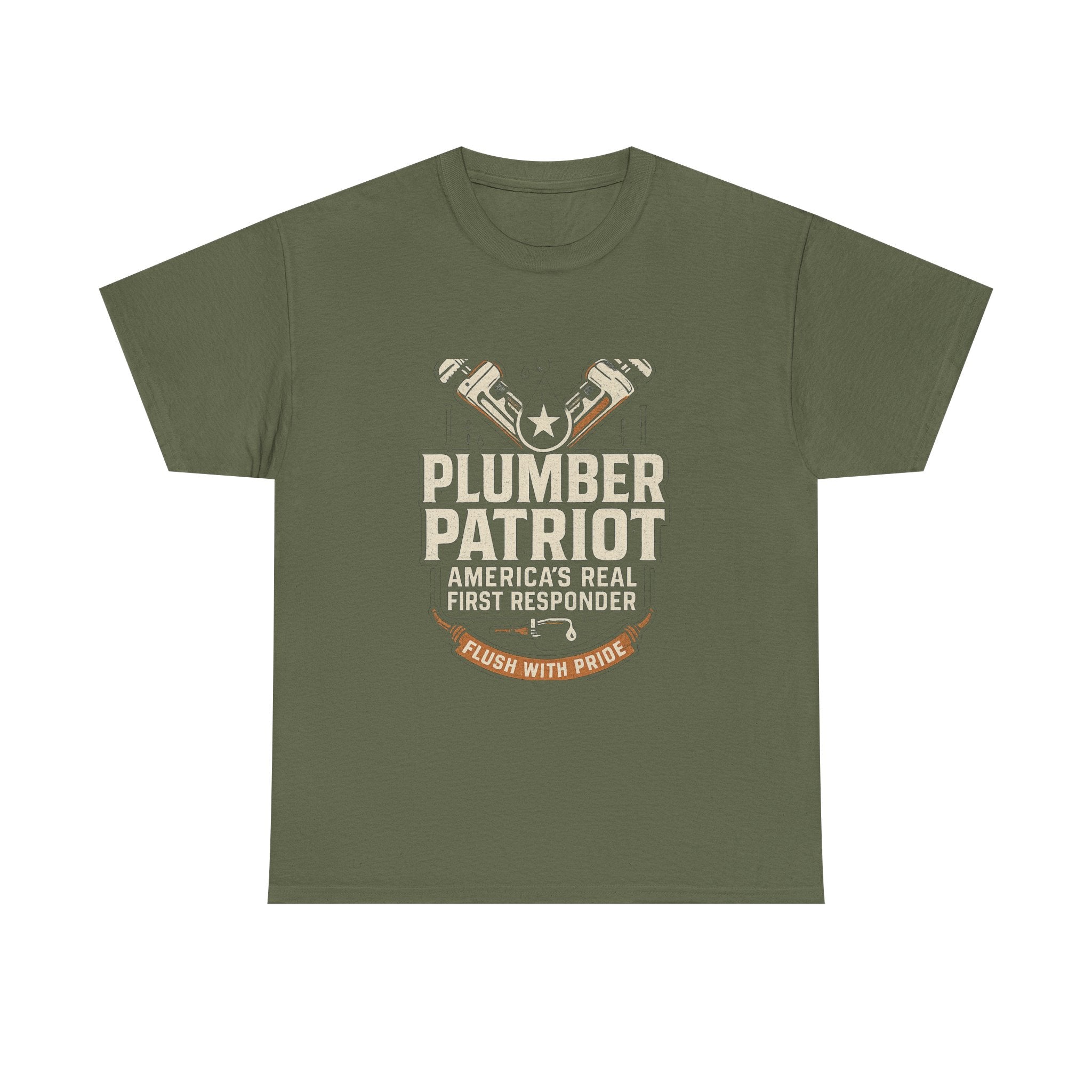 Plumber Patriot's Trade Tee