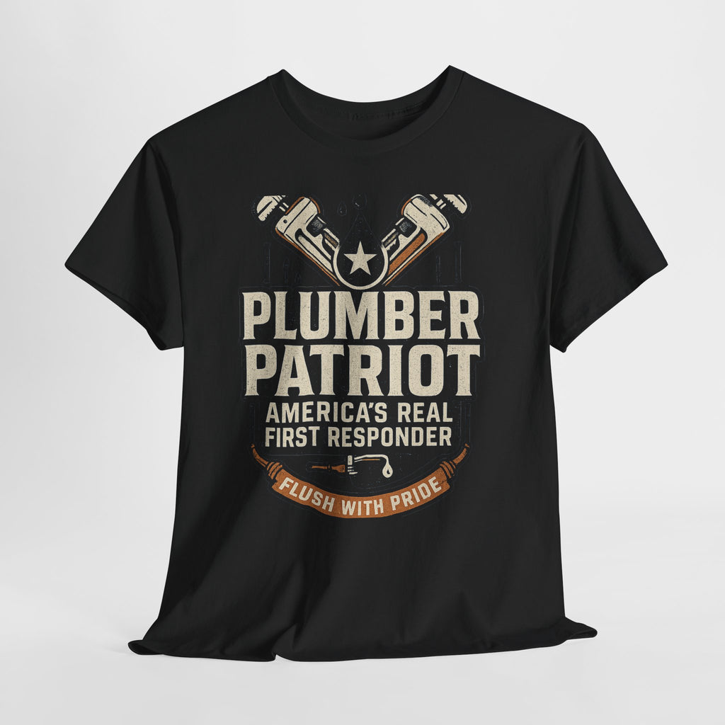 Plumber Patriot's Trade Tee