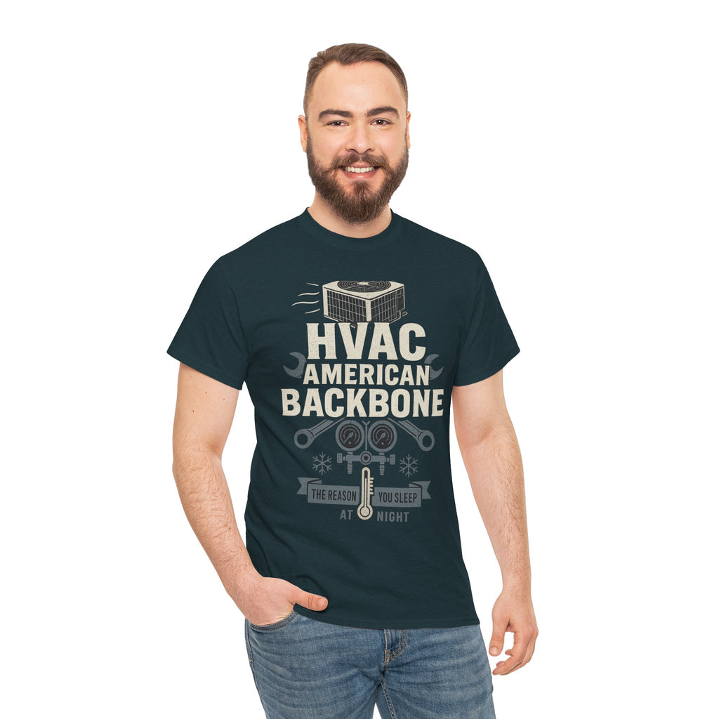HVAC American Backbone Tee