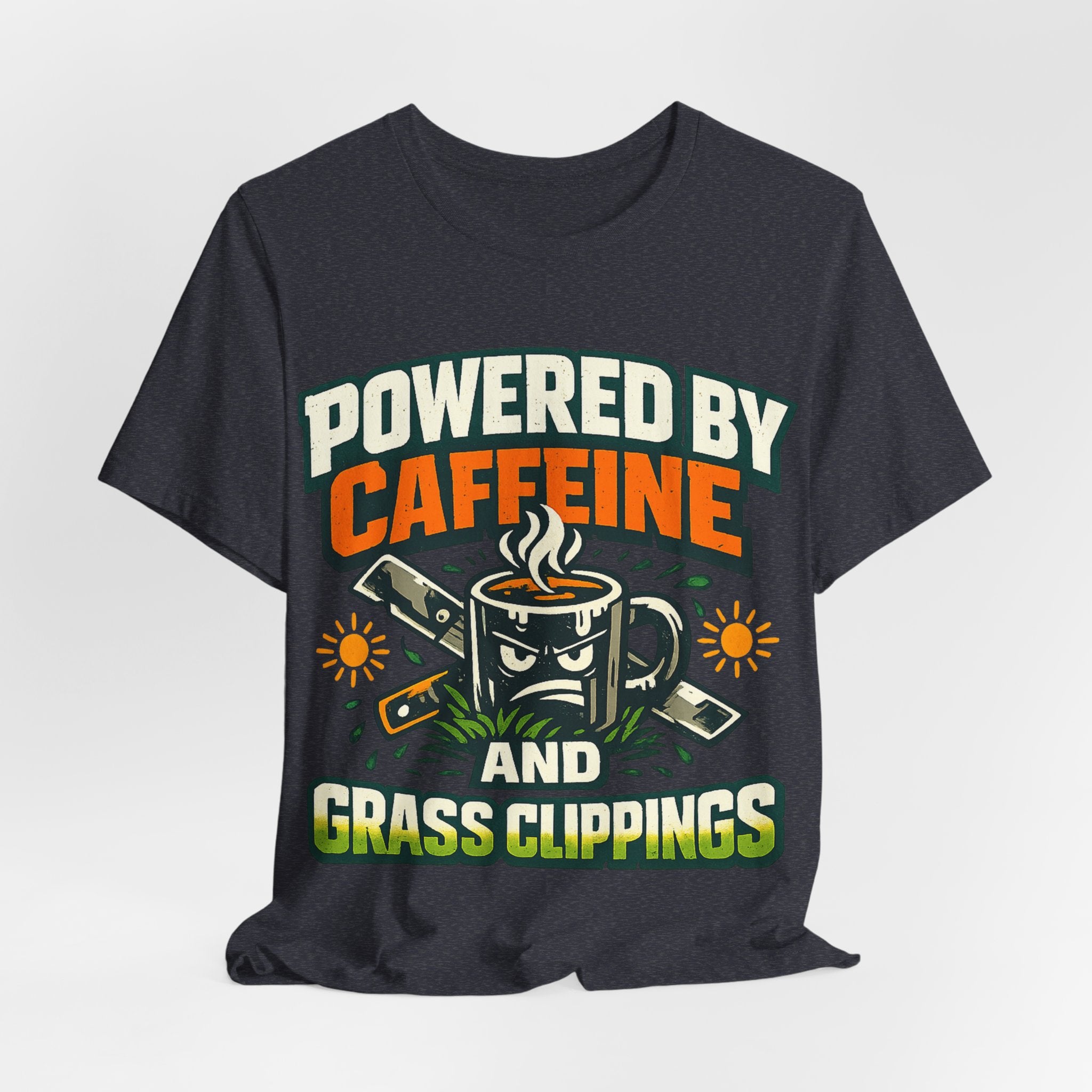 Powered by Caffeine and Grass Clippings Shirt