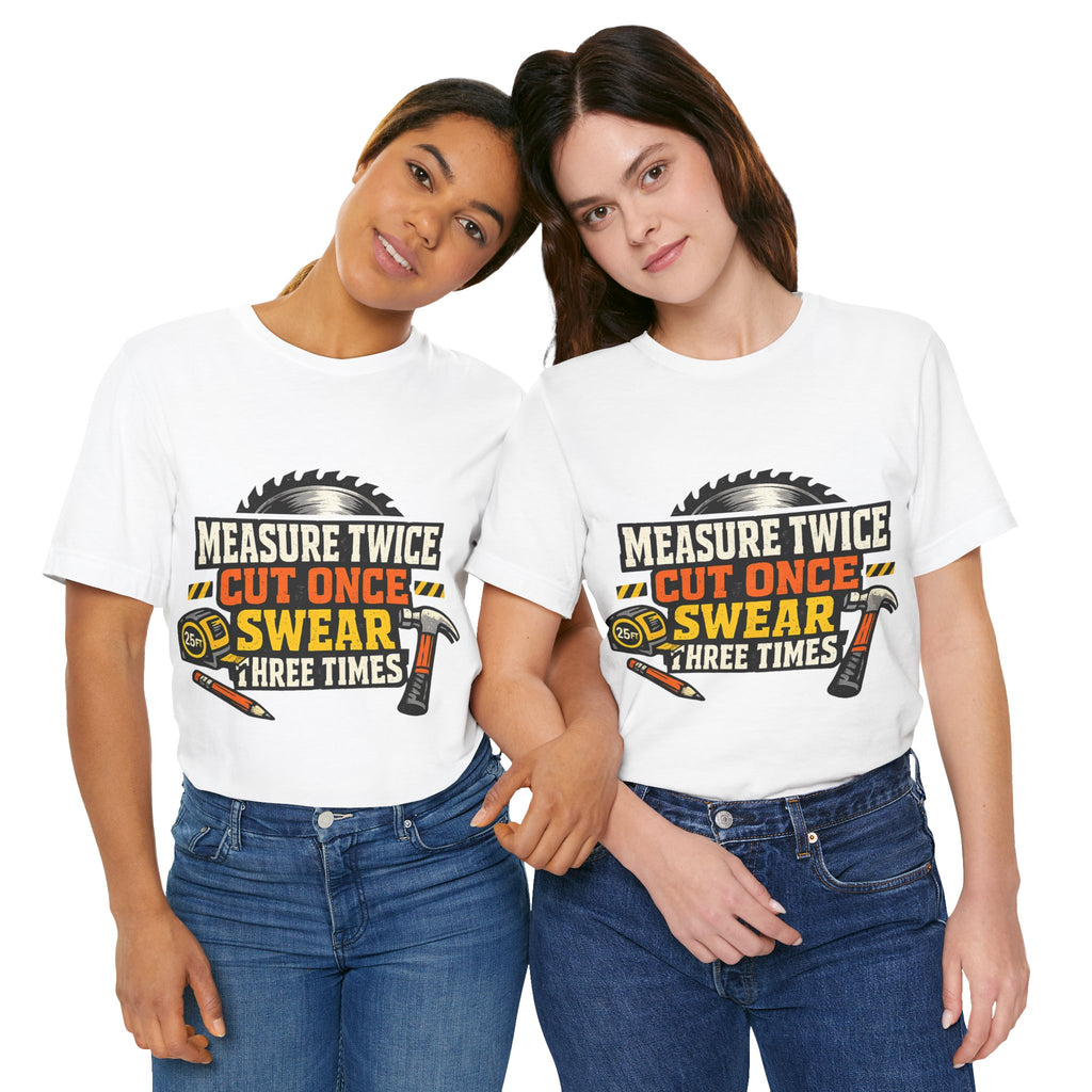Measure Swear Repeat Construction Hoodie
