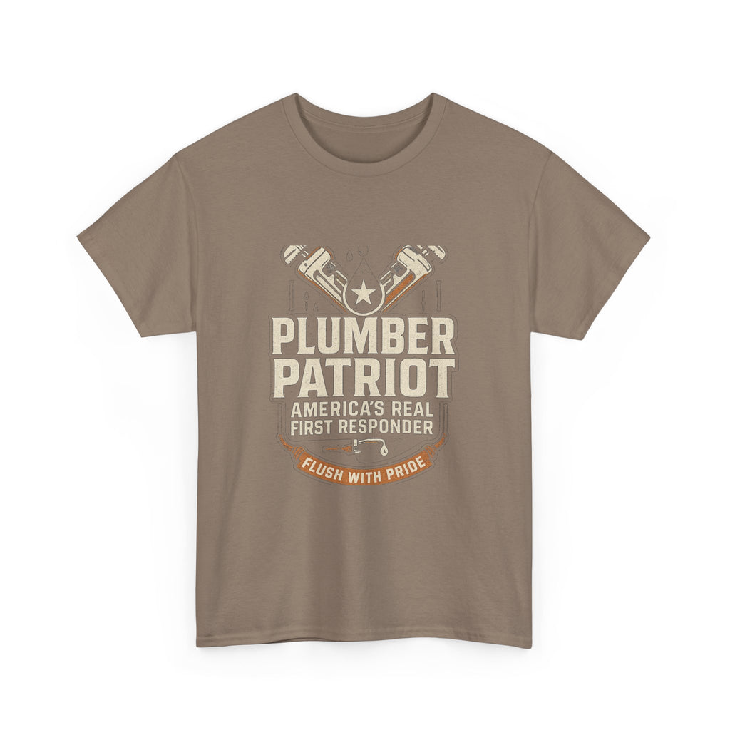 Plumber Patriot's Trade Tee