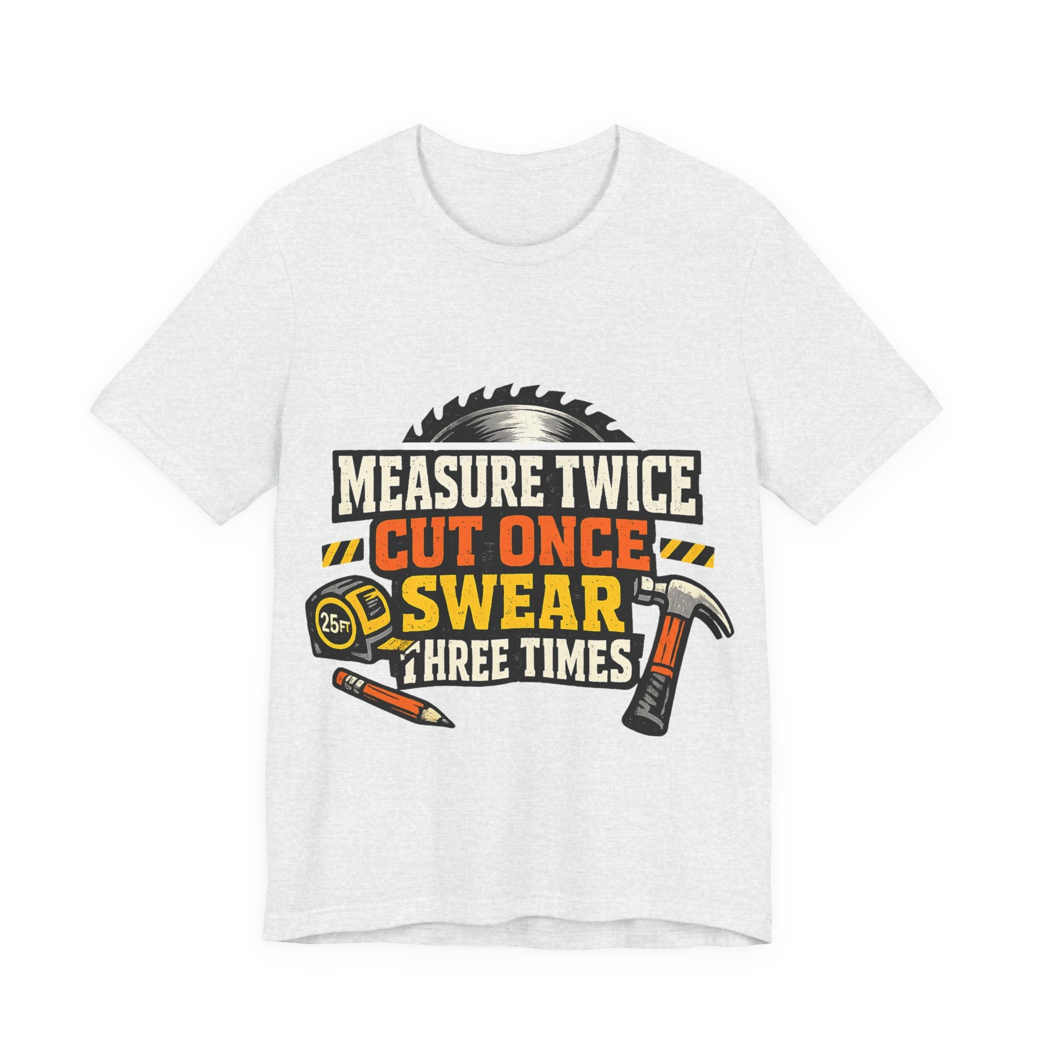 Measure Swear Repeat Construction Hoodie