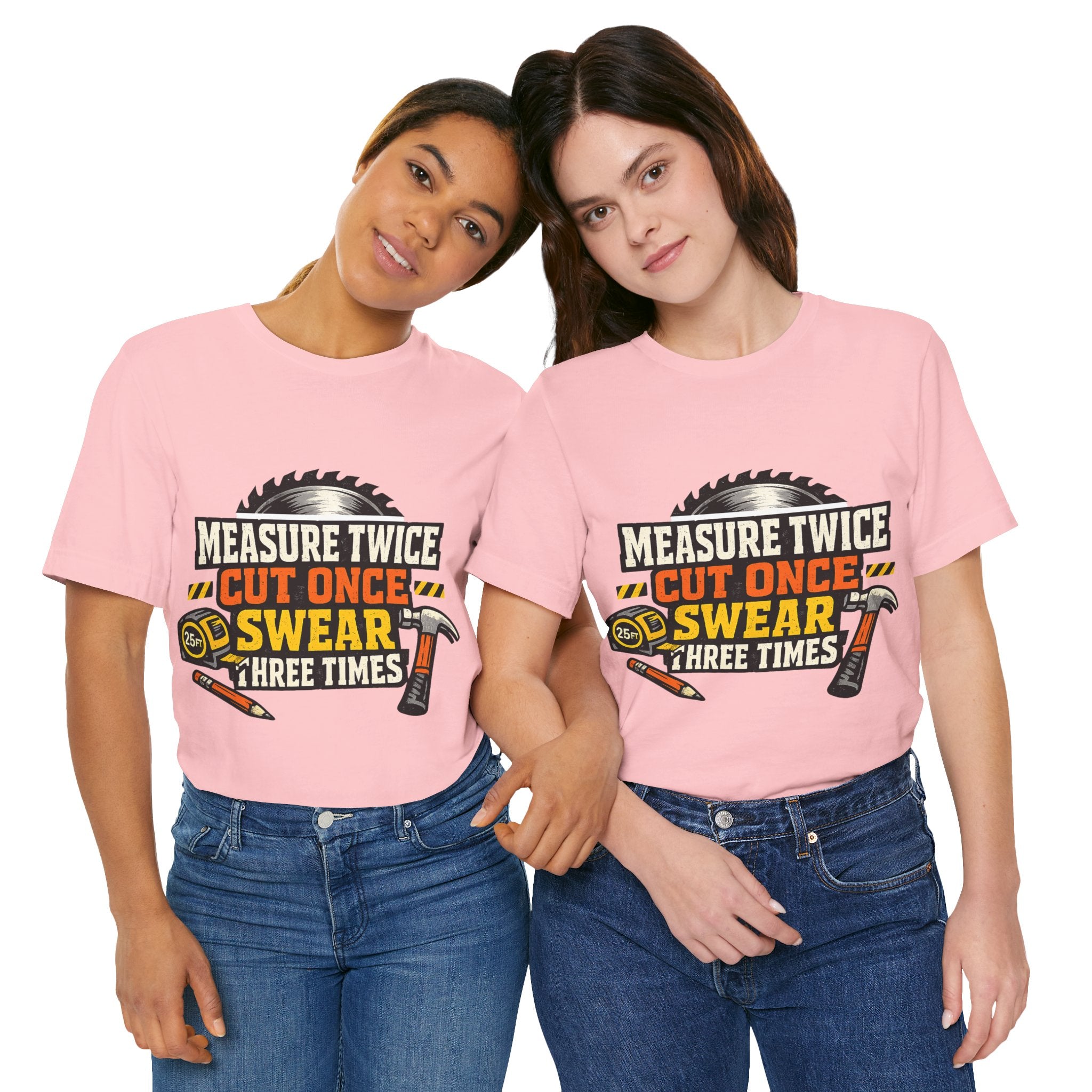 Measure Swear Repeat Construction Hoodie