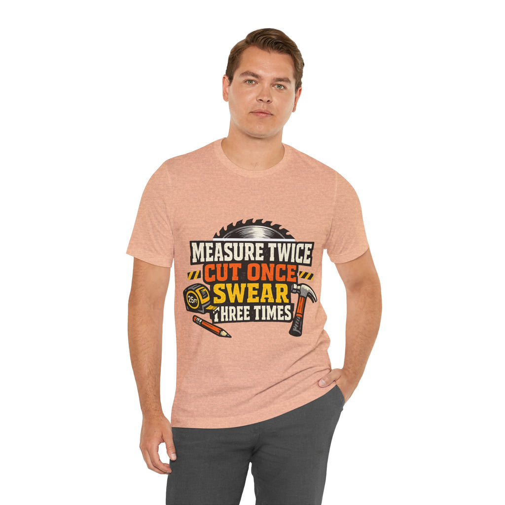 Measure Swear Repeat Construction Hoodie
