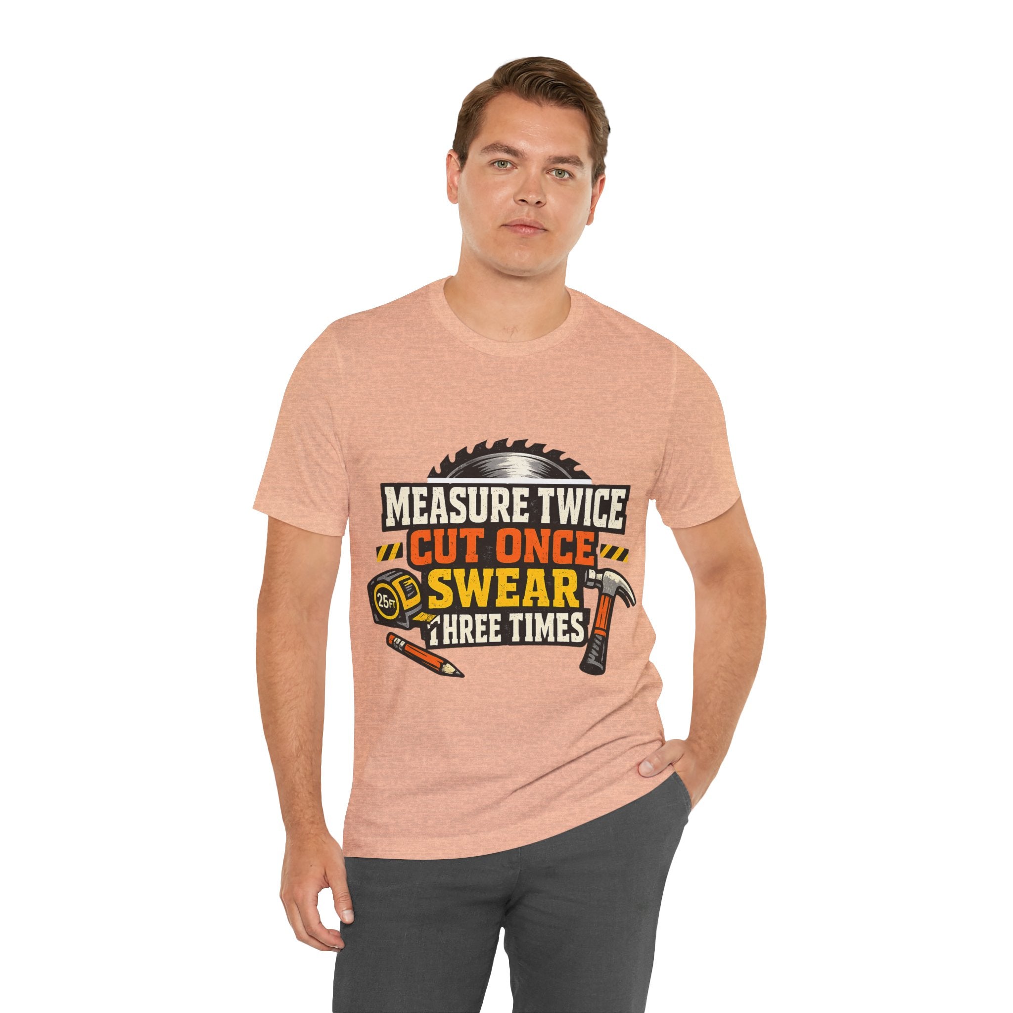Measure Swear Repeat Construction Hoodie