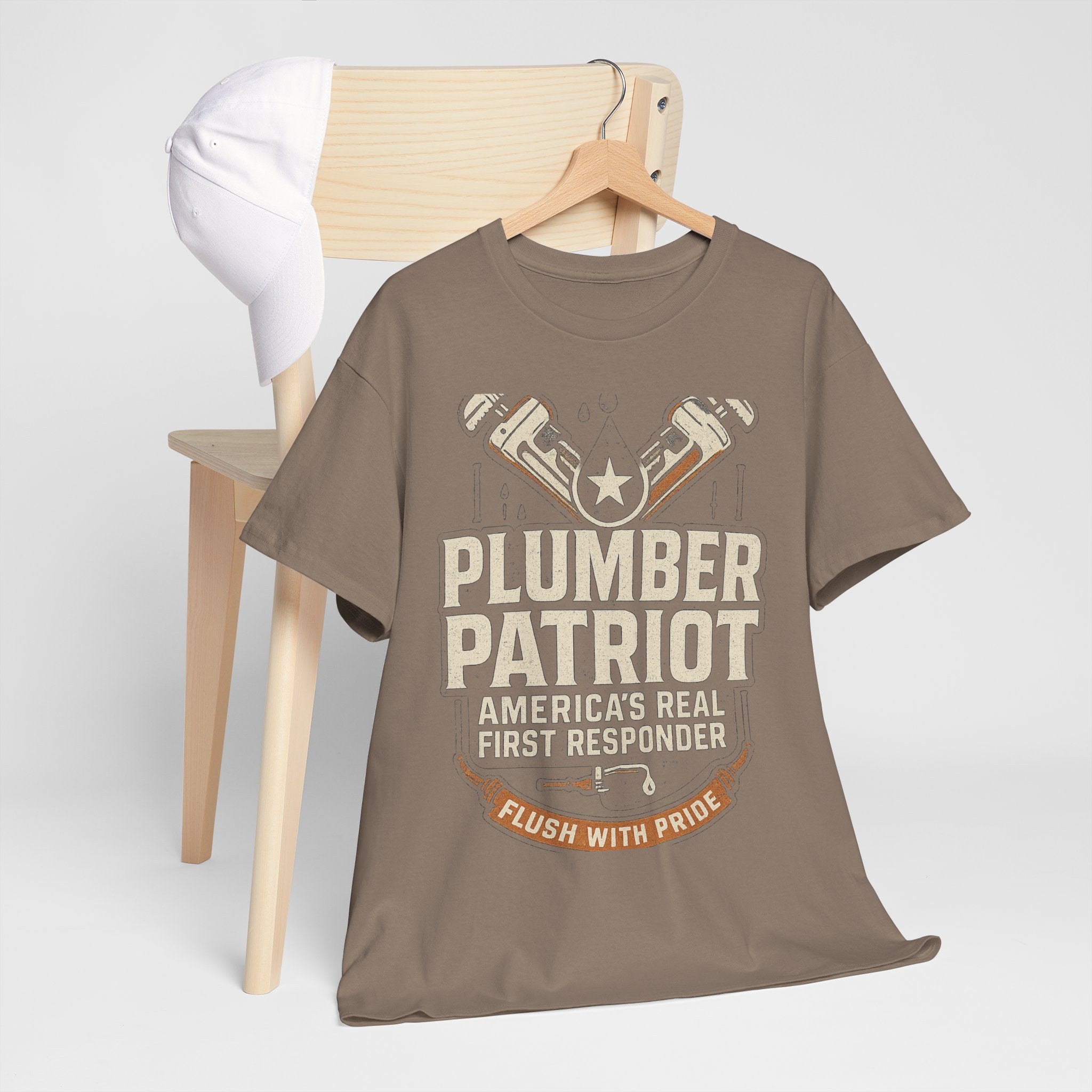 Plumber Patriot's Trade Tee