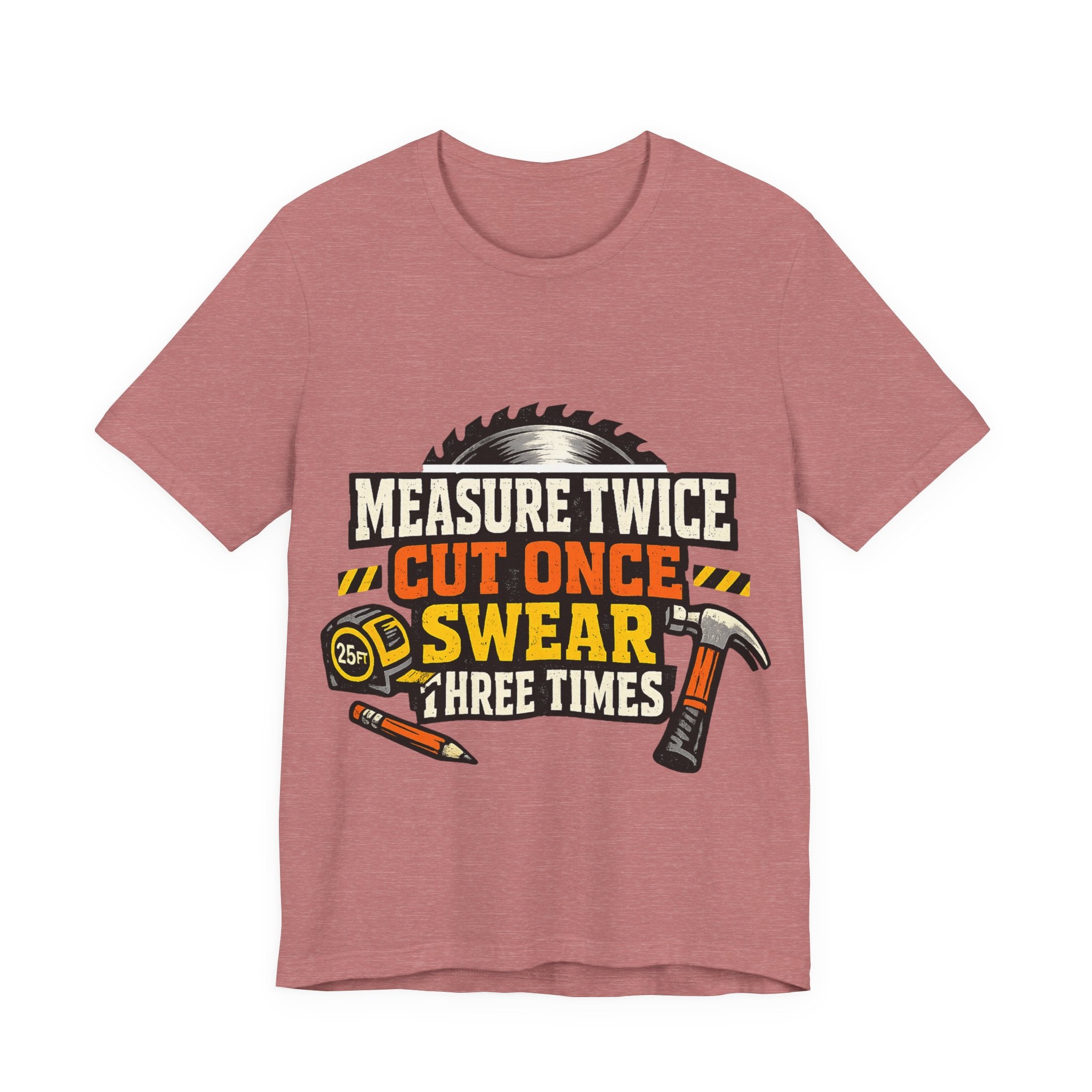 Measure Swear Repeat Construction Hoodie