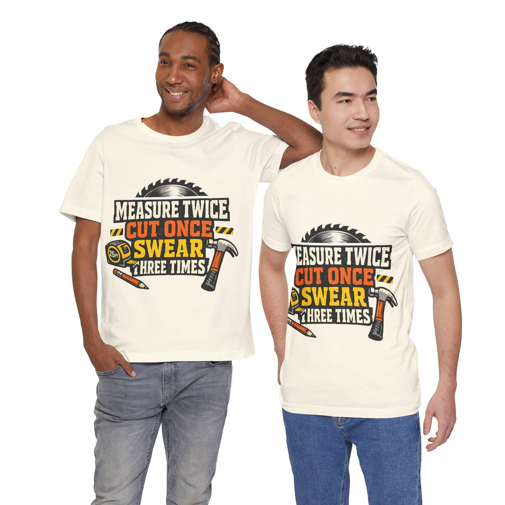 Measure Swear Repeat Construction Hoodie